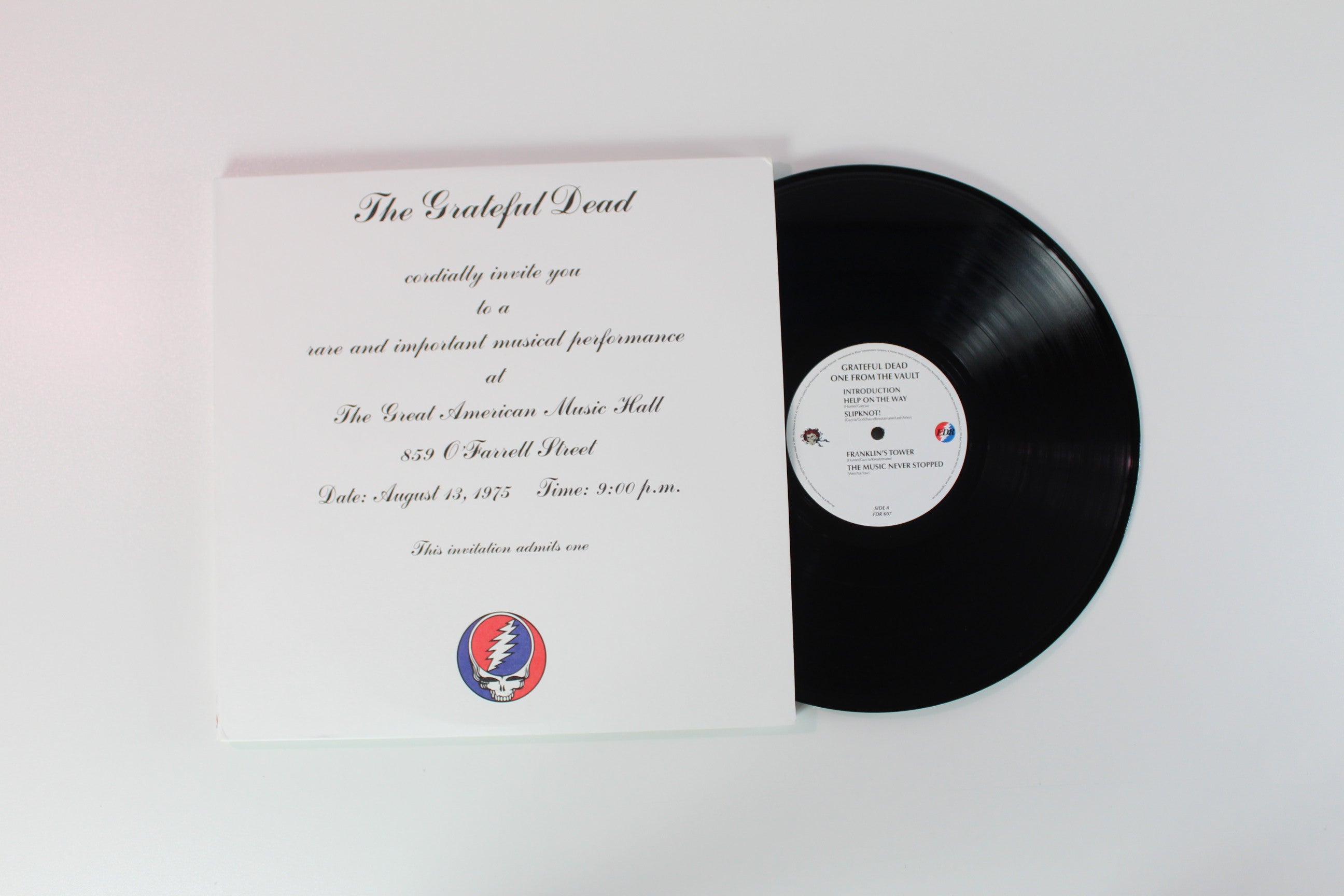 The Grateful Dead - One From The Vault Reissue on Future Days Recordings