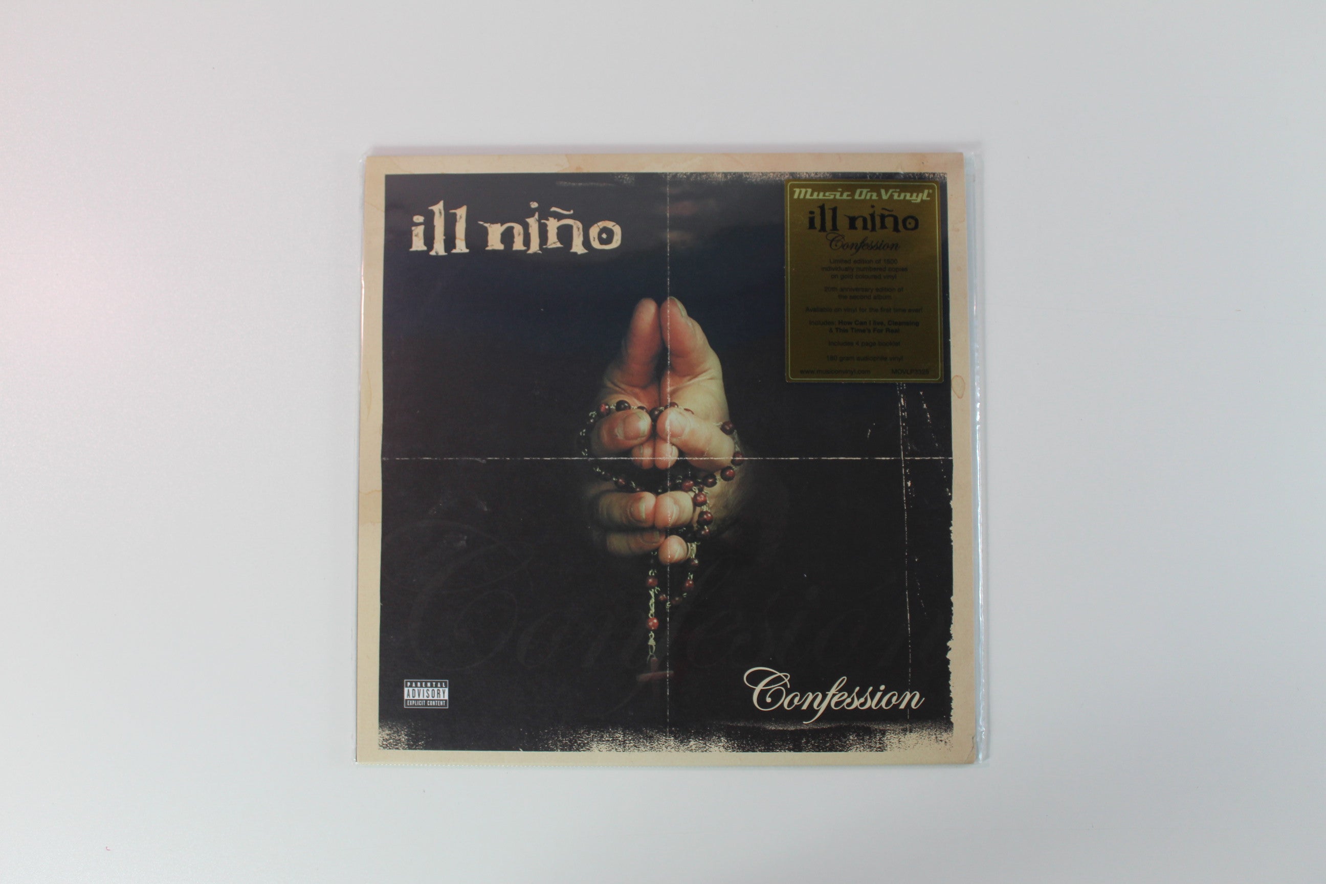 Ill Niño - Confession on Roadrunner Music on Vinyl Ltd Numbered Gold Vinyl Reissue
