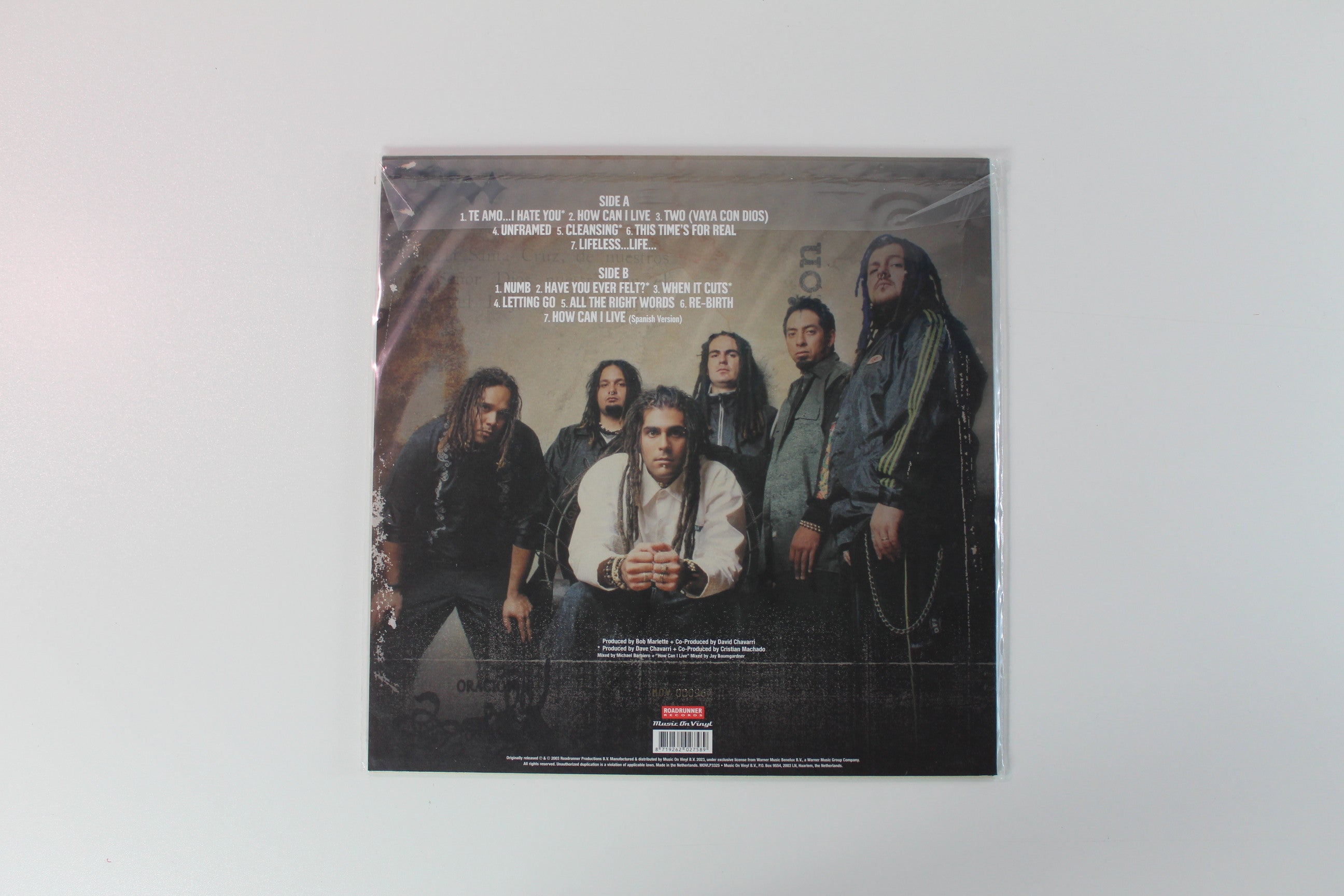 Ill Niño - Confession on Roadrunner Music on Vinyl Ltd Numbered Gold Vinyl Reissue