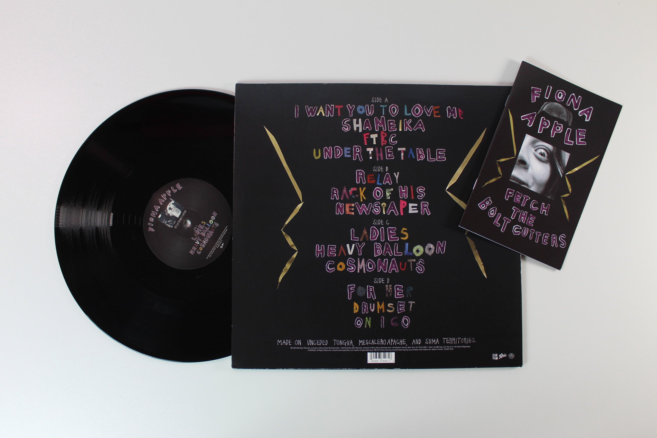 Fiona Apple - Fetch The Bolt Cutters on Epic 180 Gram Reissue