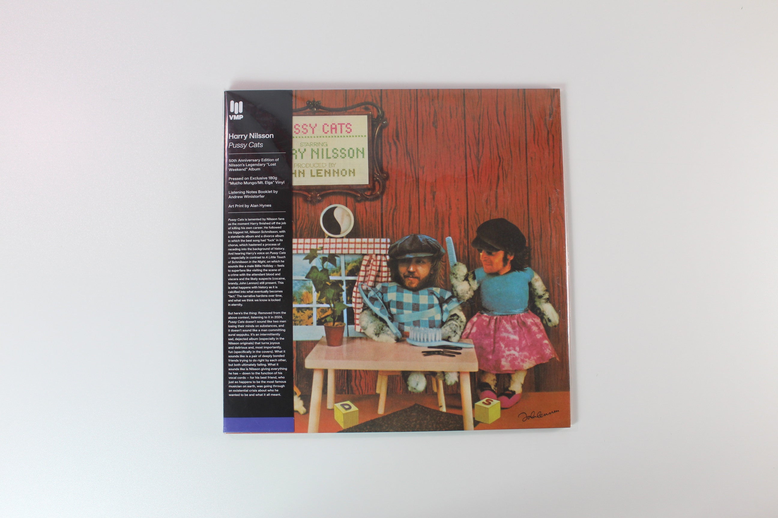 Harry Nilsson - Pussy Cats on RCA Vinyl Me Please Blue/Purple Split Reissue