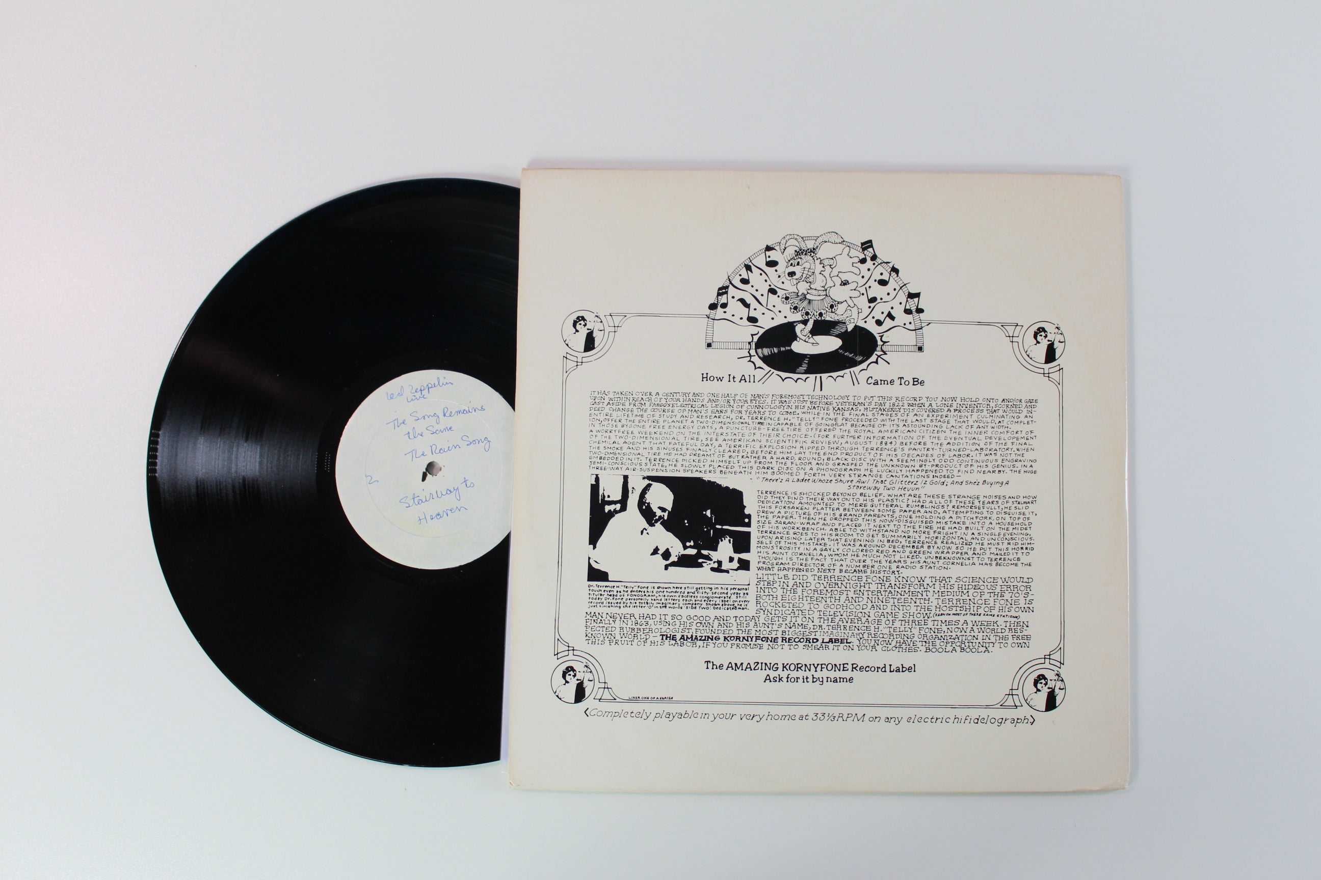Led Zeppelin - Live In Seattle 73 Tour Unofficial Pressing