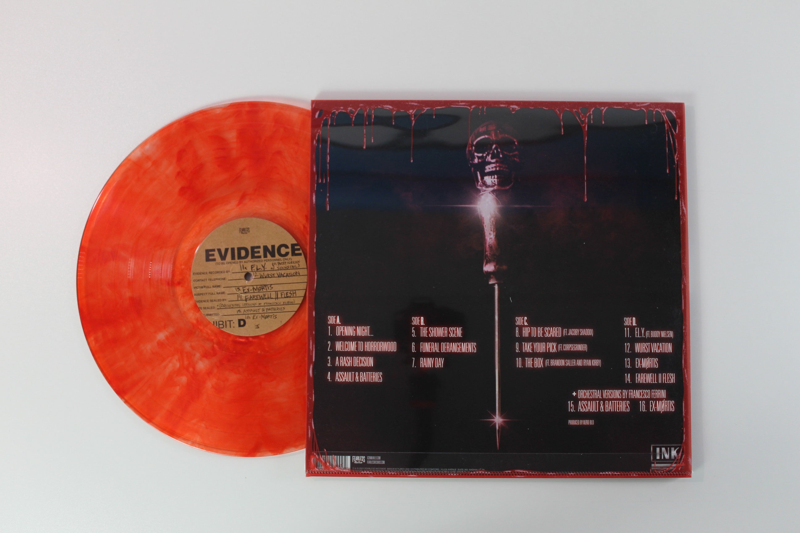 Ice Nine Kills - The Silver Scream 2: Welcome To Horrorwood on Fearless Ltd Bloody Raincoat Vinyl
