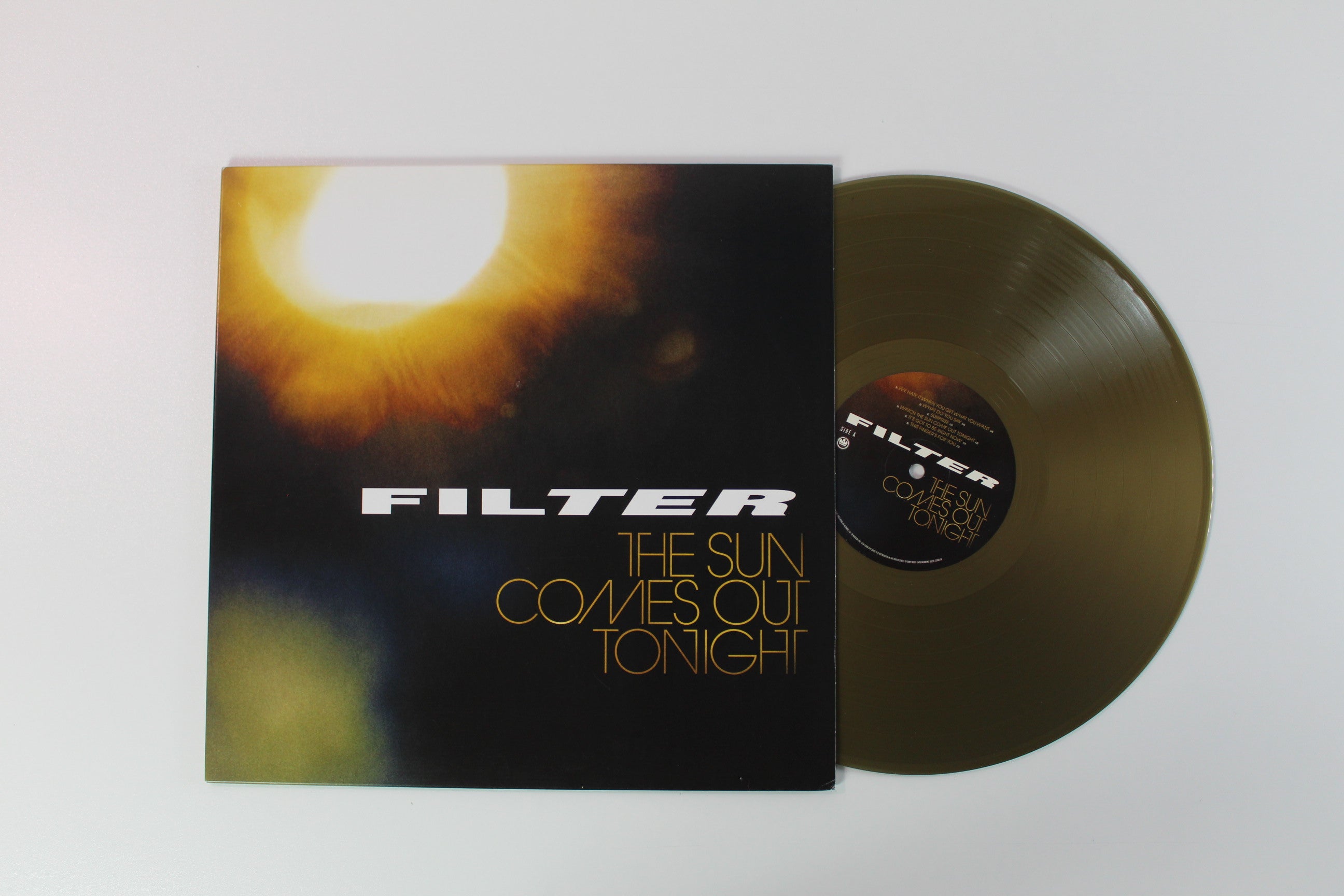 Filter - The Sun Comes Out Tonight on Wind Up Gold Vinyl