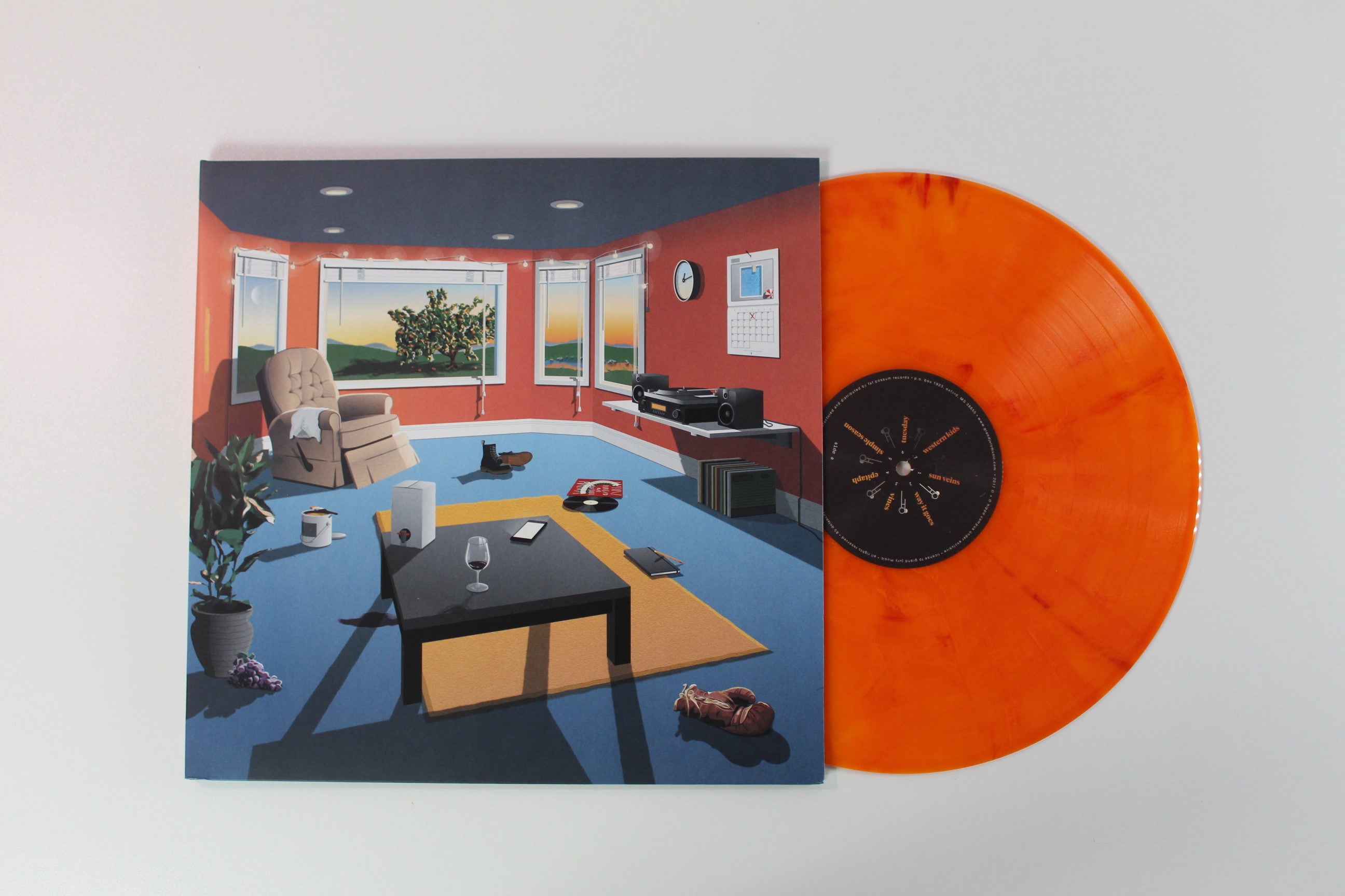 Hippo Campus - Landmark on Grand Jury Ltd Orange Sunburst Vinyl