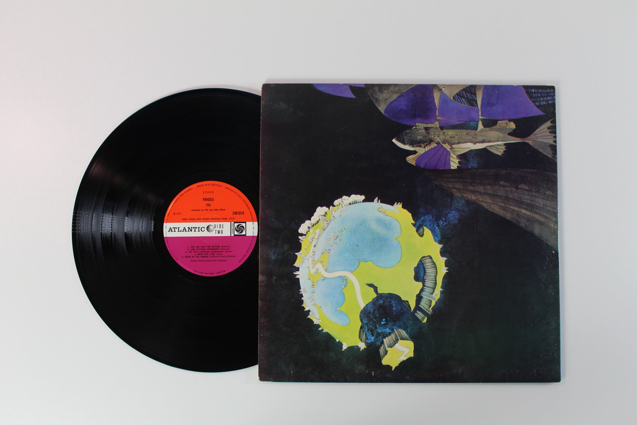 Yes - Fragile on Atlantic UK Pressing