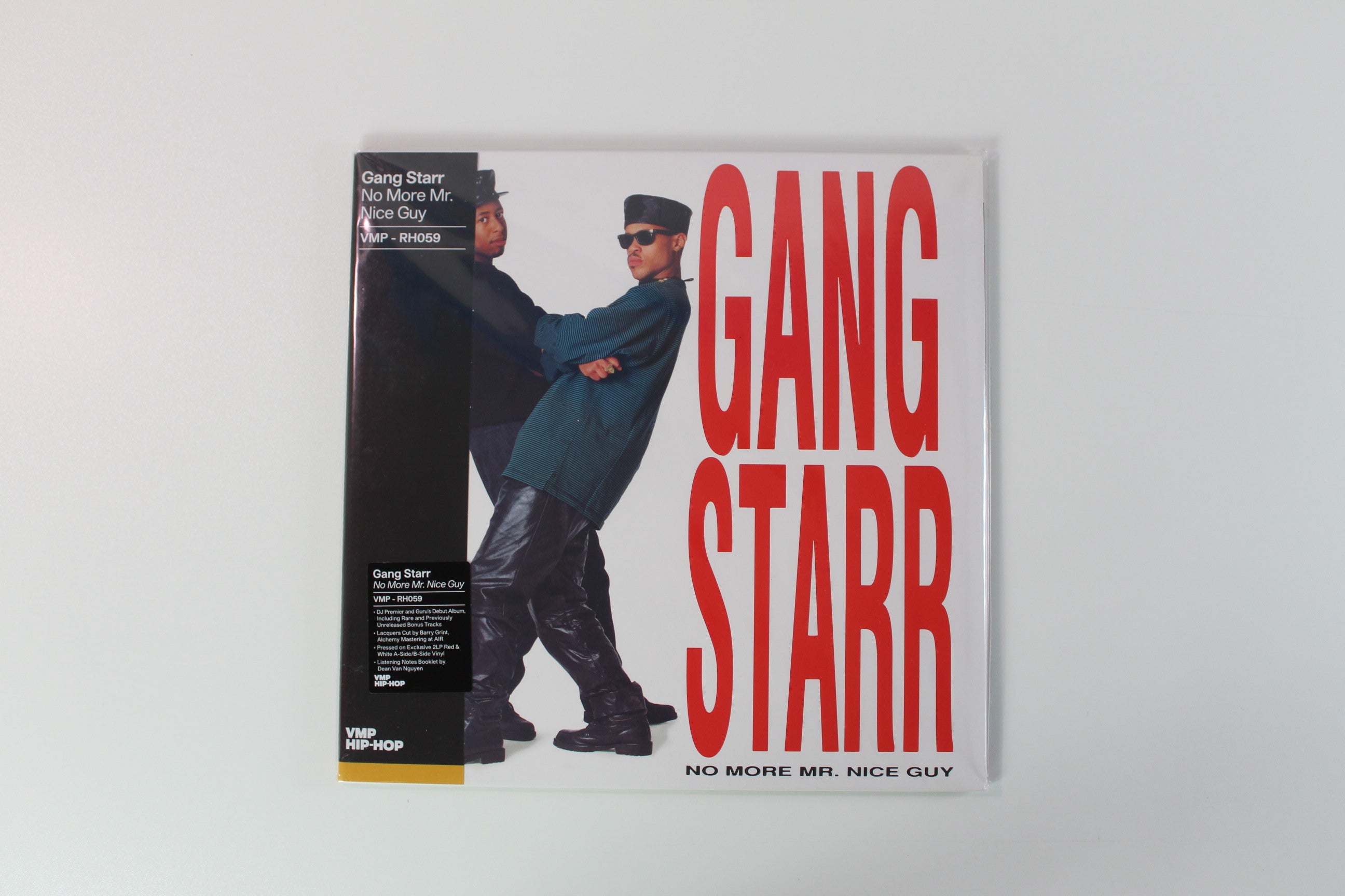Gang Starr - No More Mr. Nice Guy on Wile Pitch Vinyl Me Please Red & White Vinyl Reissue