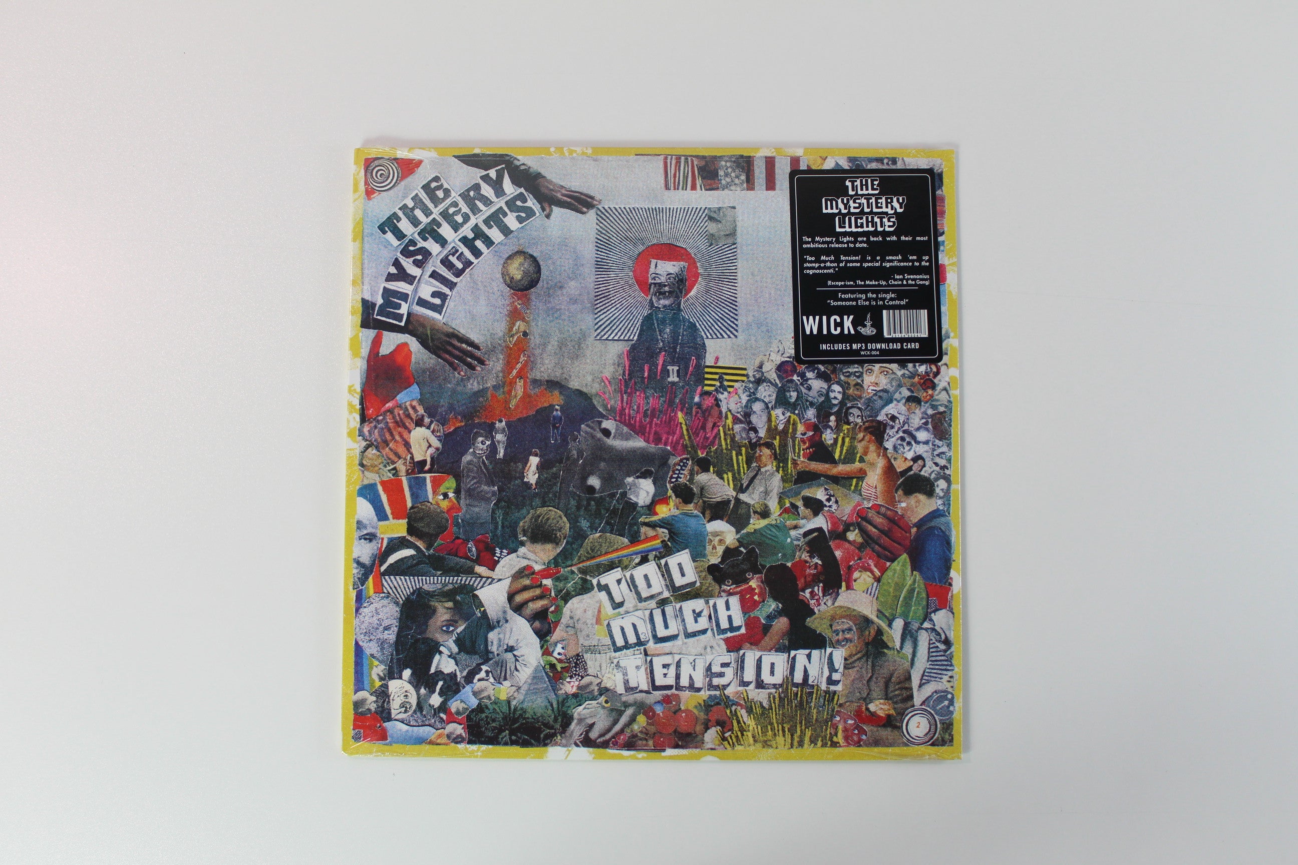 The Mystery Lights - Too Much Tension! on Wick Records Sealed