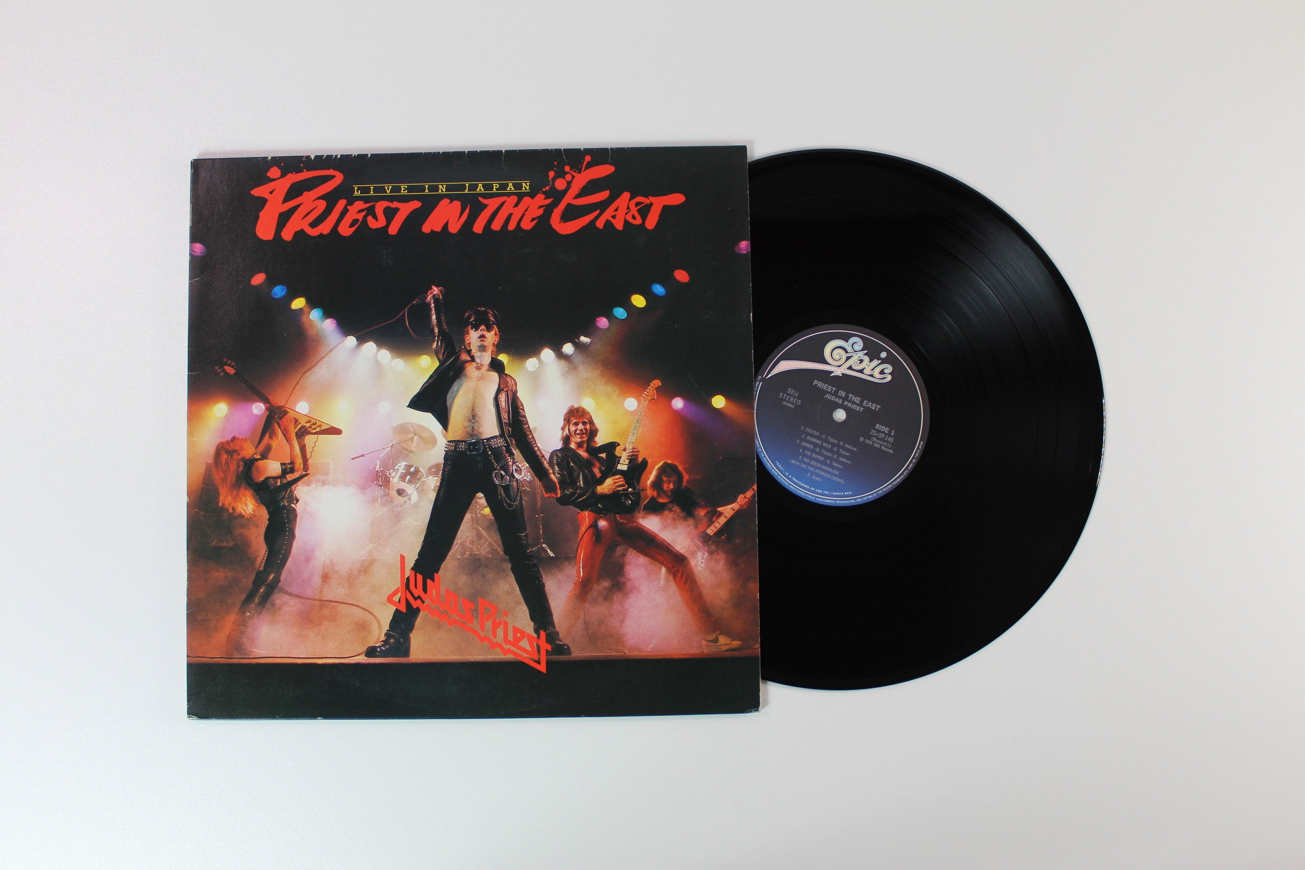 Judas Priest - Priest In The East (Live In Japan) on Epic Japanese Pressing