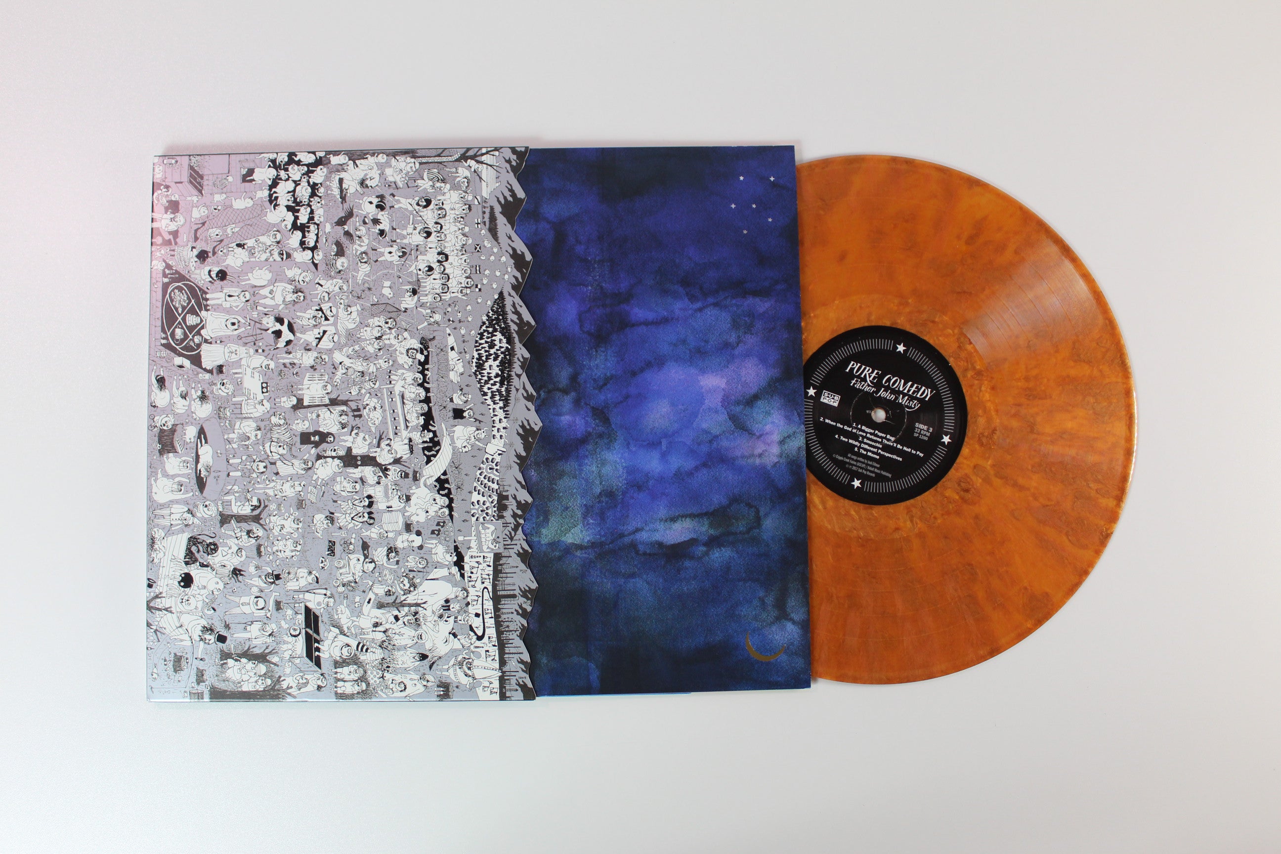 Father John Misty - Pure Comedy on Sub Pop Aluminum / Copper Vinyl