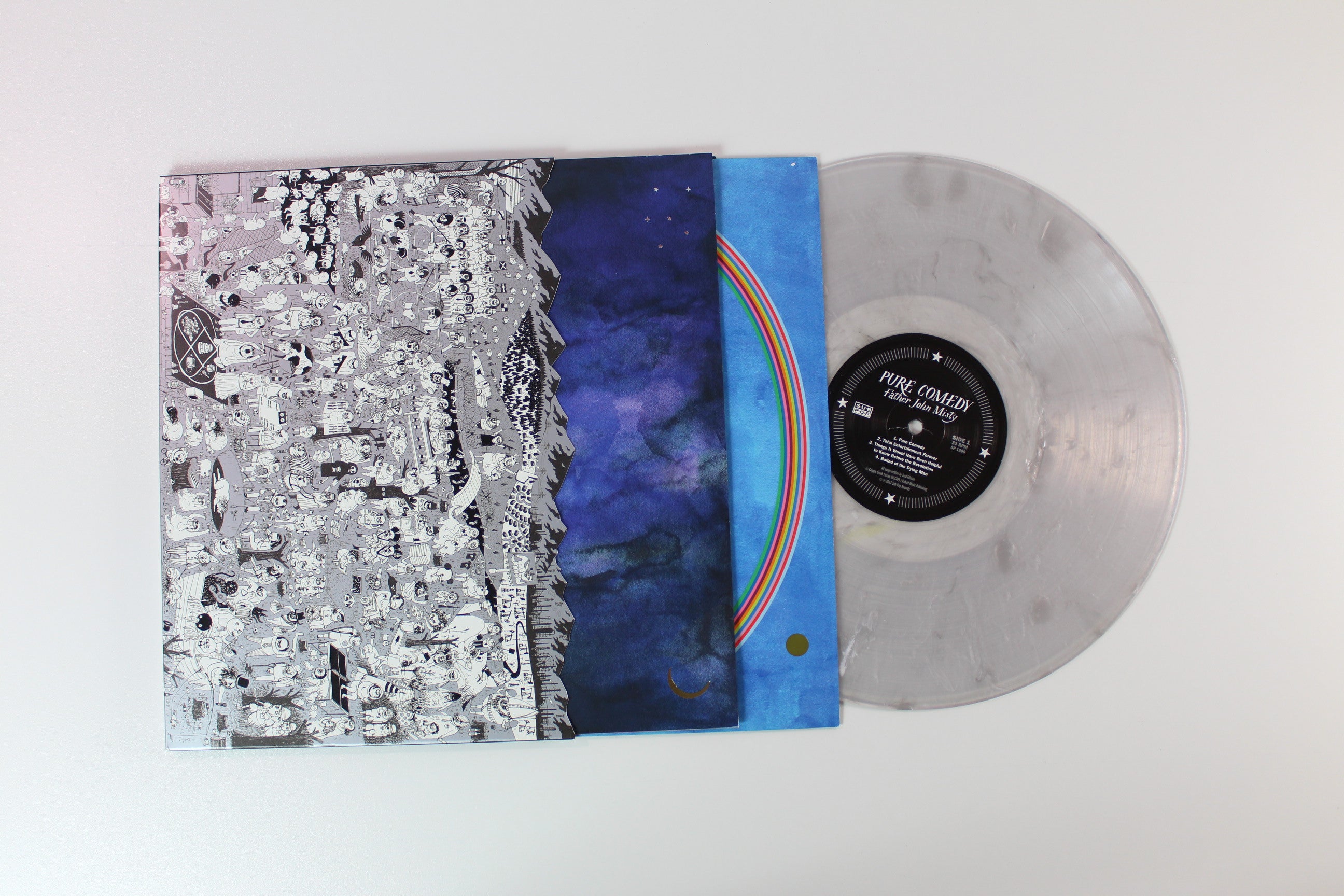 Father John Misty - Pure Comedy on Sub Pop Aluminum / Copper Vinyl