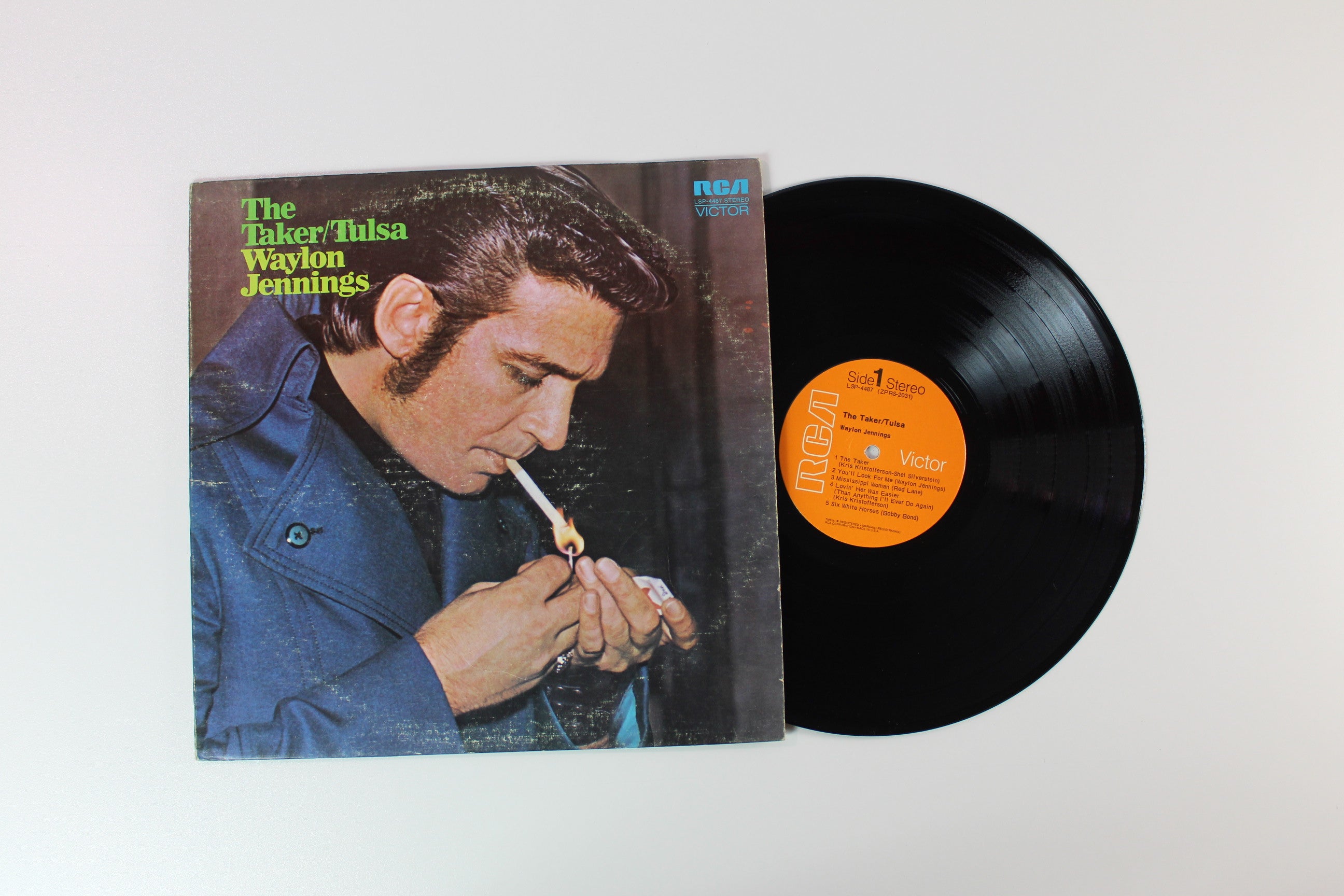 Waylon Jennings - The Taker / Tulsa on RCA