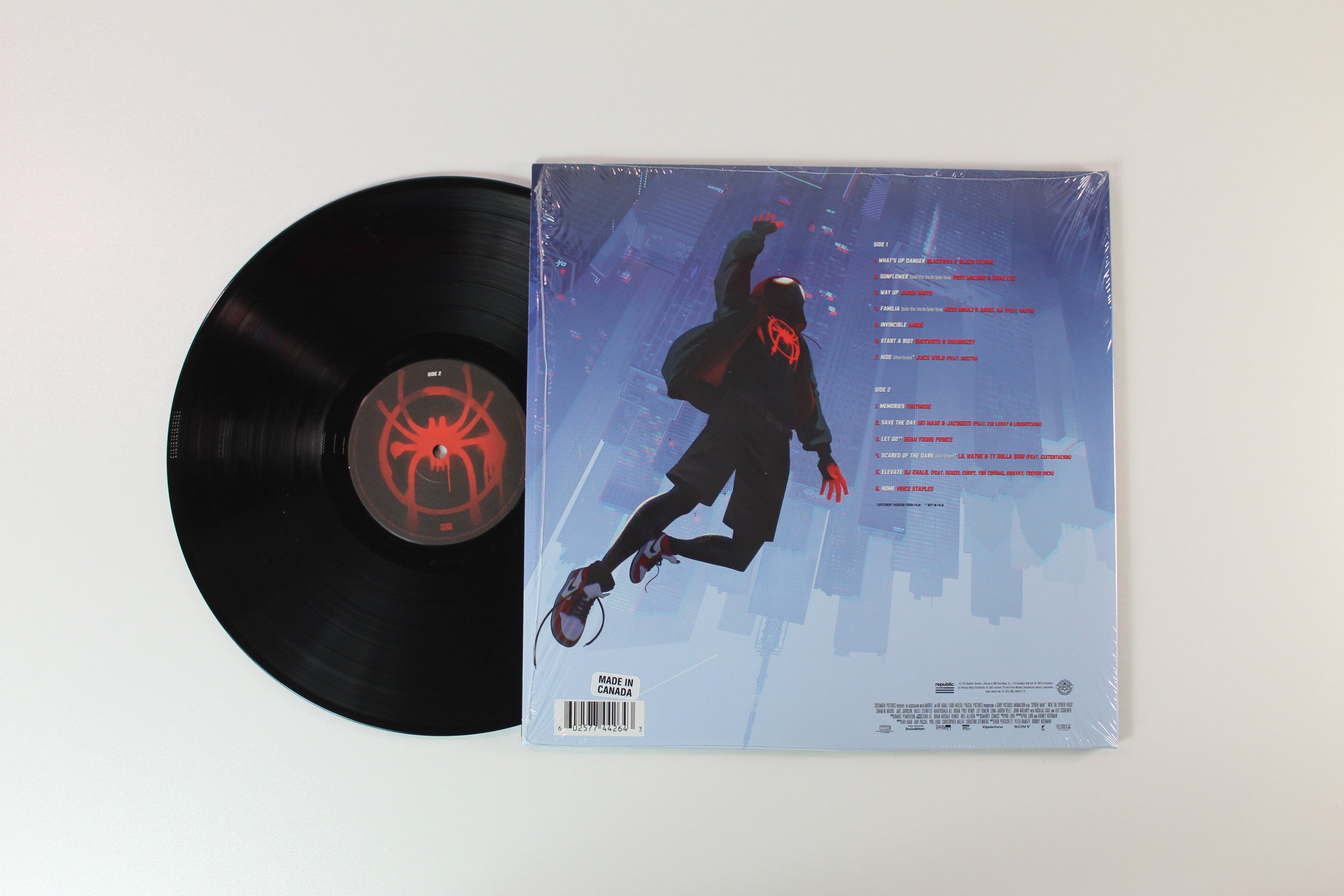 Various - Spider-Man: Into The Spider-Verse (Soundtrack From & Inspired By The Motion Picture) on Republic RSD 2019 Ltd Lenticular Cover