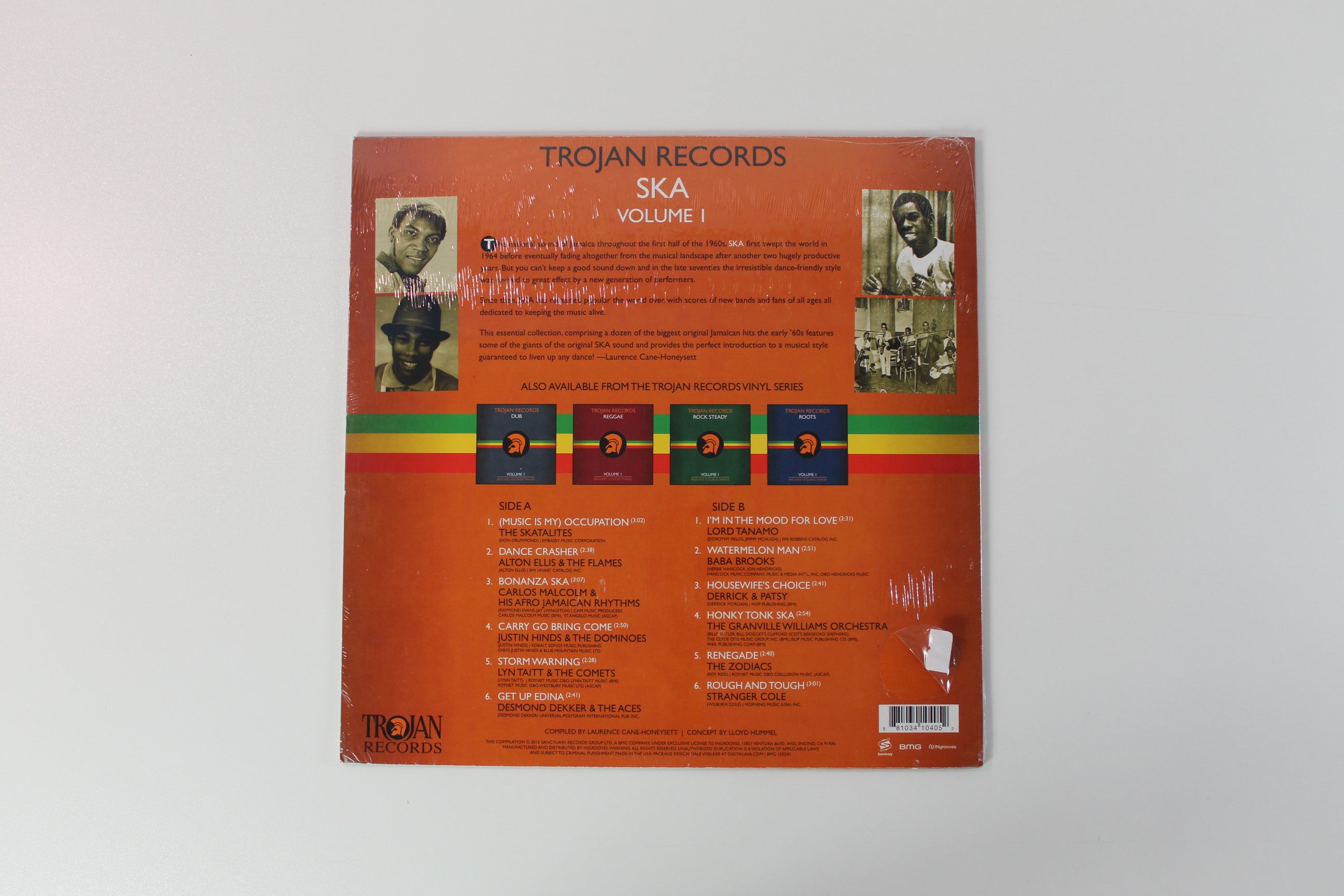 Various - Trojan Records Ska Volume 1 on Trojan Sealed