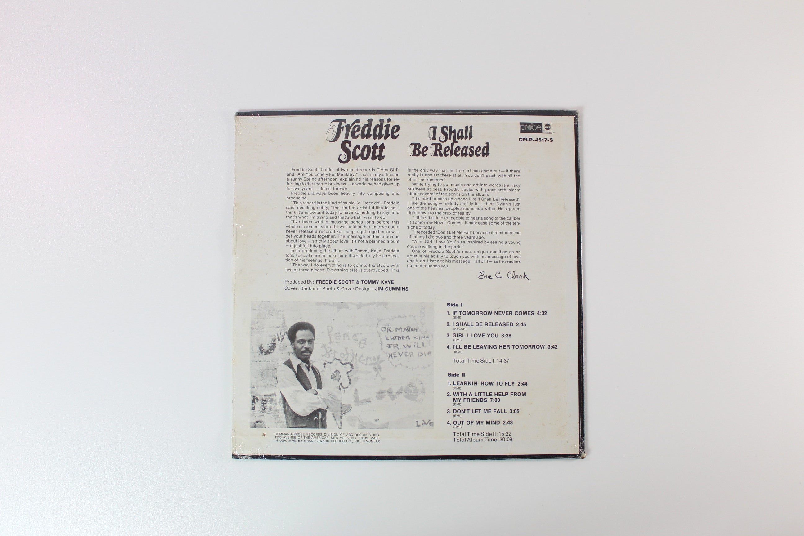 Freddie Scott - I Shall Be Released on Probe Sealed