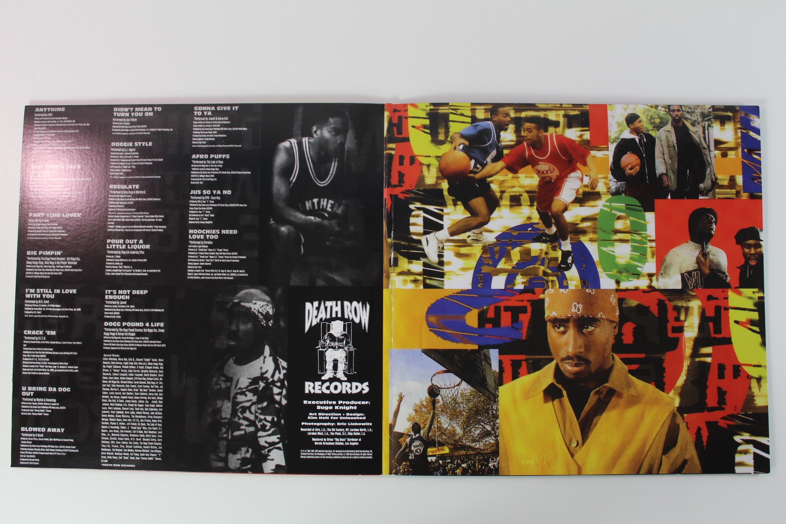 Various - Above The Rim (The Soundtrack) on Death Row RSD 2021 Ltd Yellow & Tangerine Reissue