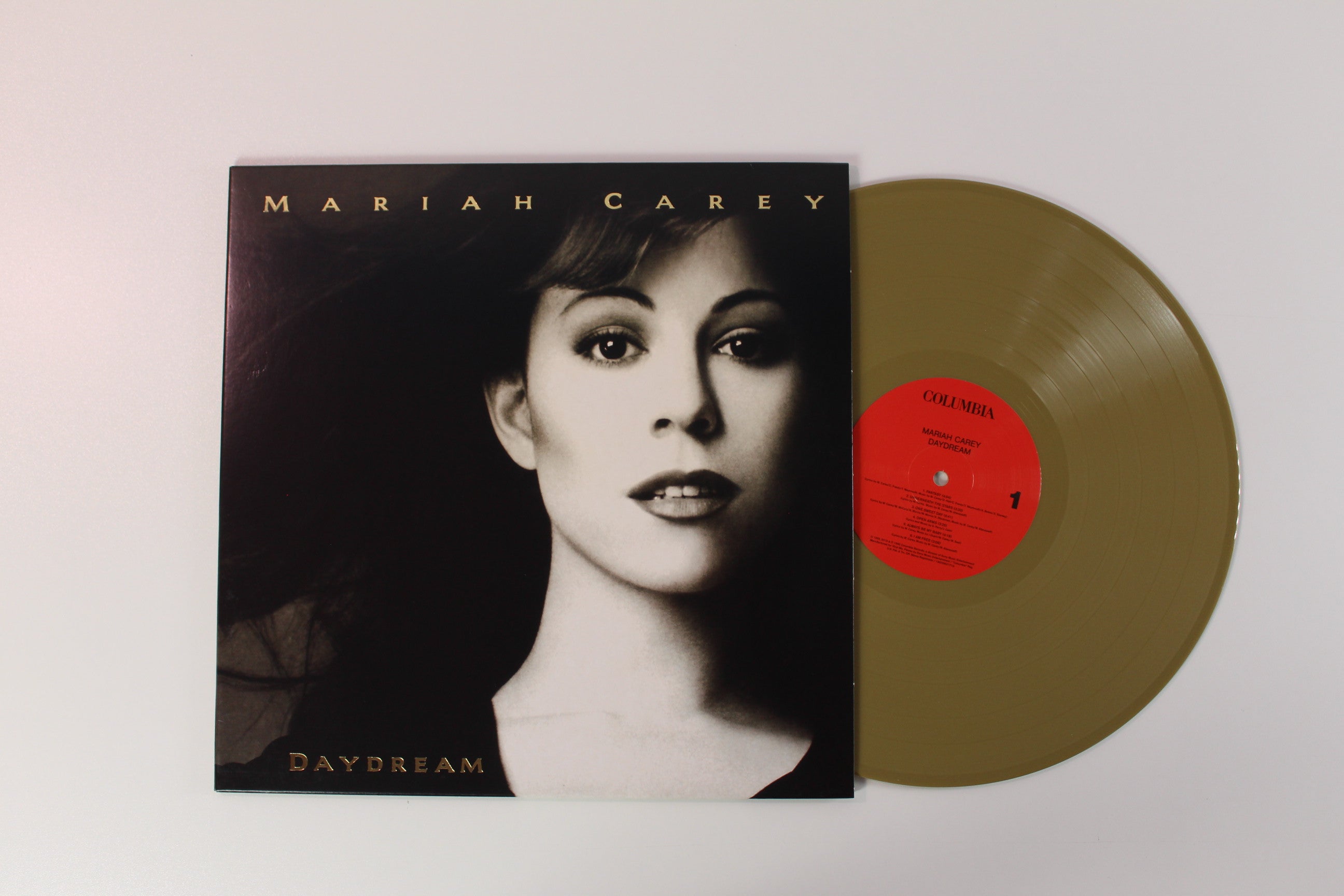 Mariah Carey - Daydream on Columba Vinyl Me Please Gold Metallic Vinyl Reissue