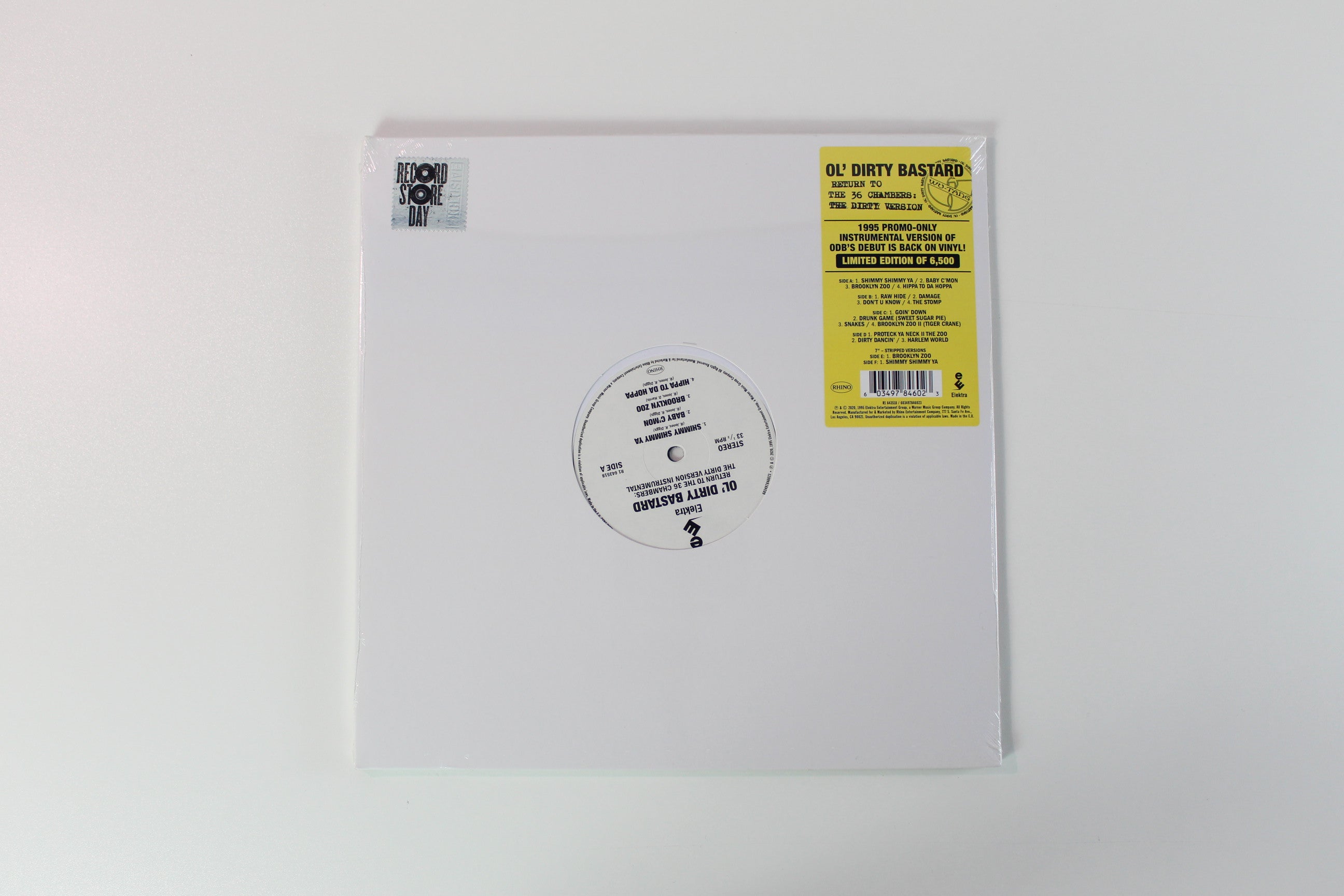 Ol' Dirty Bastard - Return To The 36 Chambers: The Dirty Version Instrumental on Rhino RSD BF 2020 Ltd Pressing Sealed