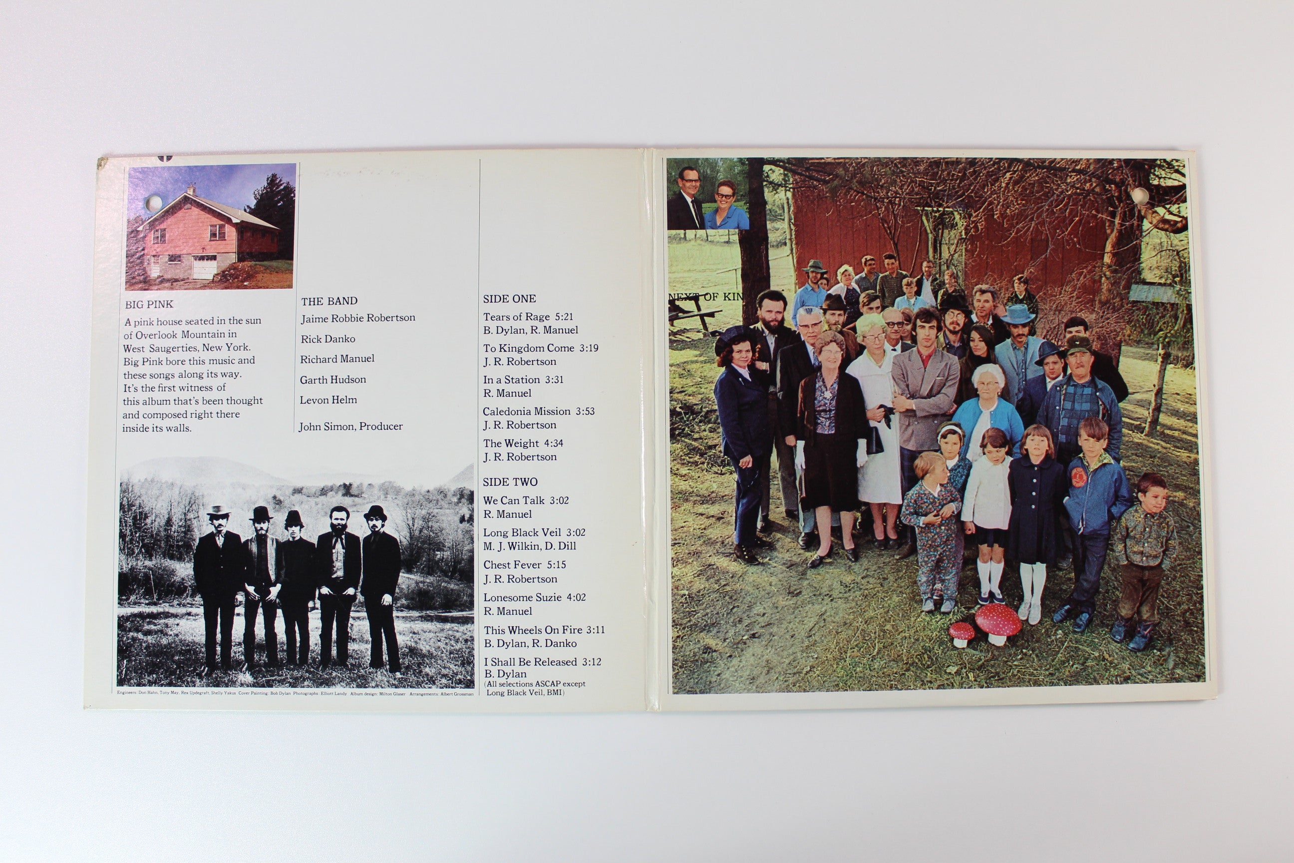 The Band - Music From Big Pink on Capitol Stereo