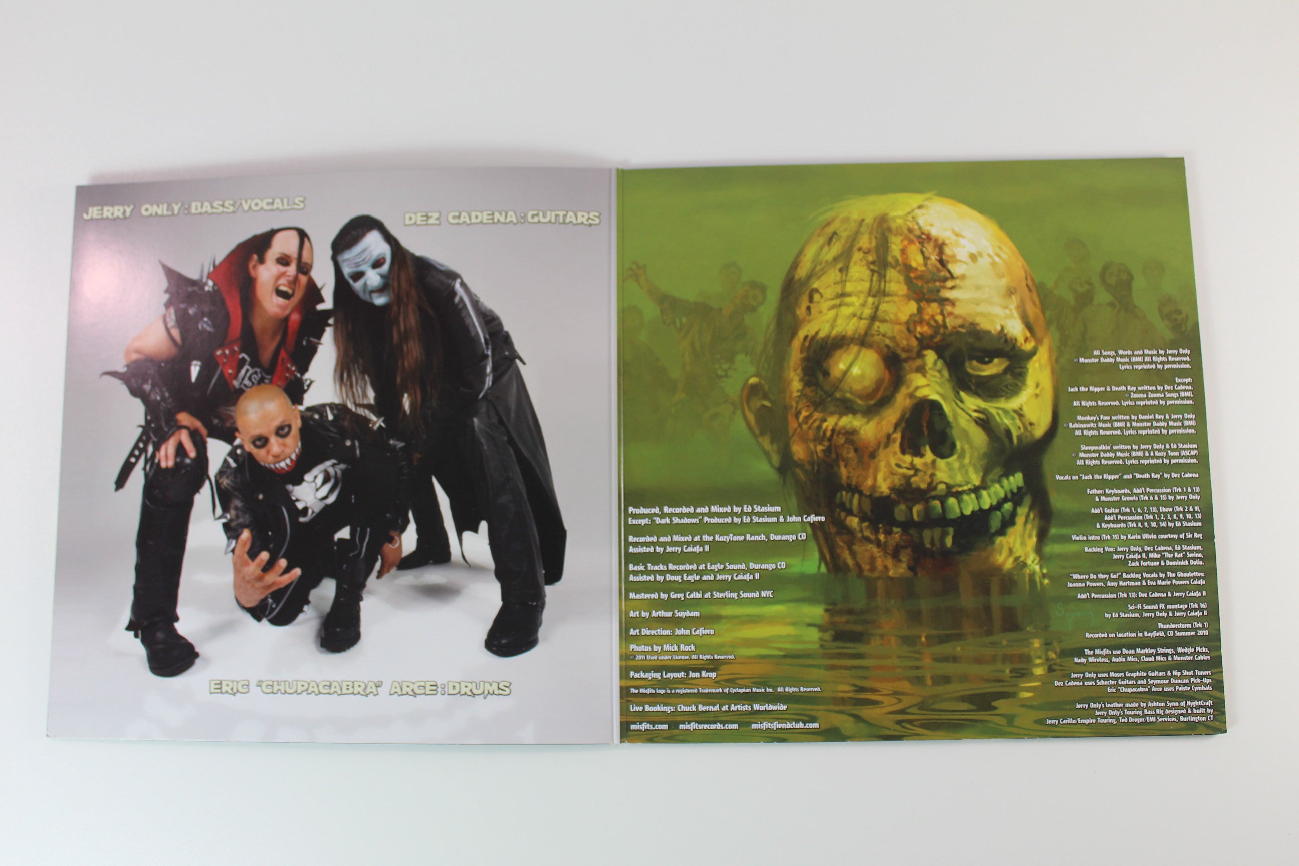 Misfits - The Devil's Rain on Misfits Records Ltd RSD BF 2011 Lenticular Cover