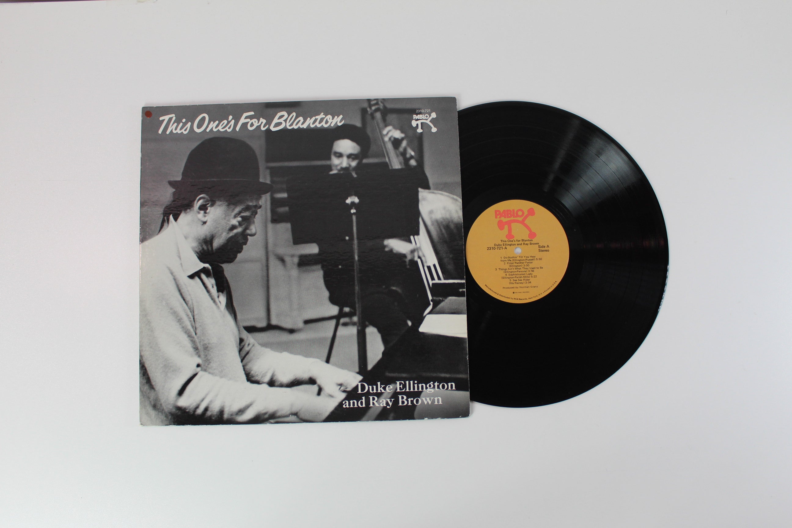 Duke Ellington, Ray Brown - This One's For Blanton on Pablo Records