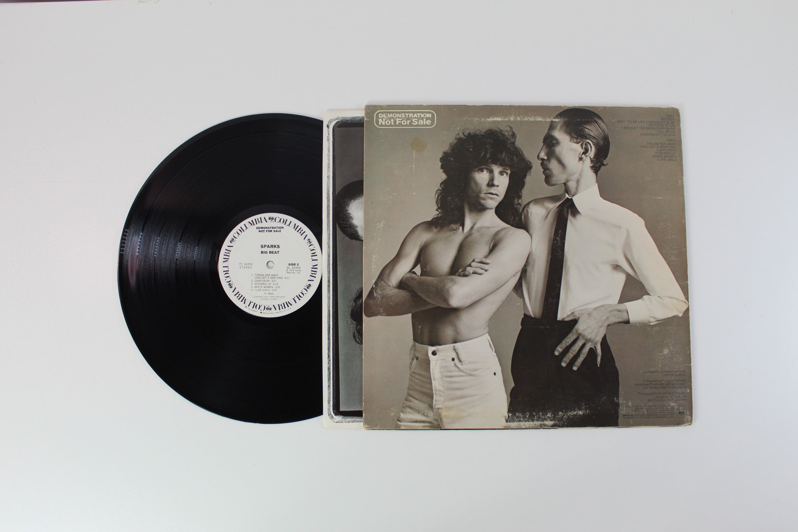 Sparks - Big Beat on Columbia Promo