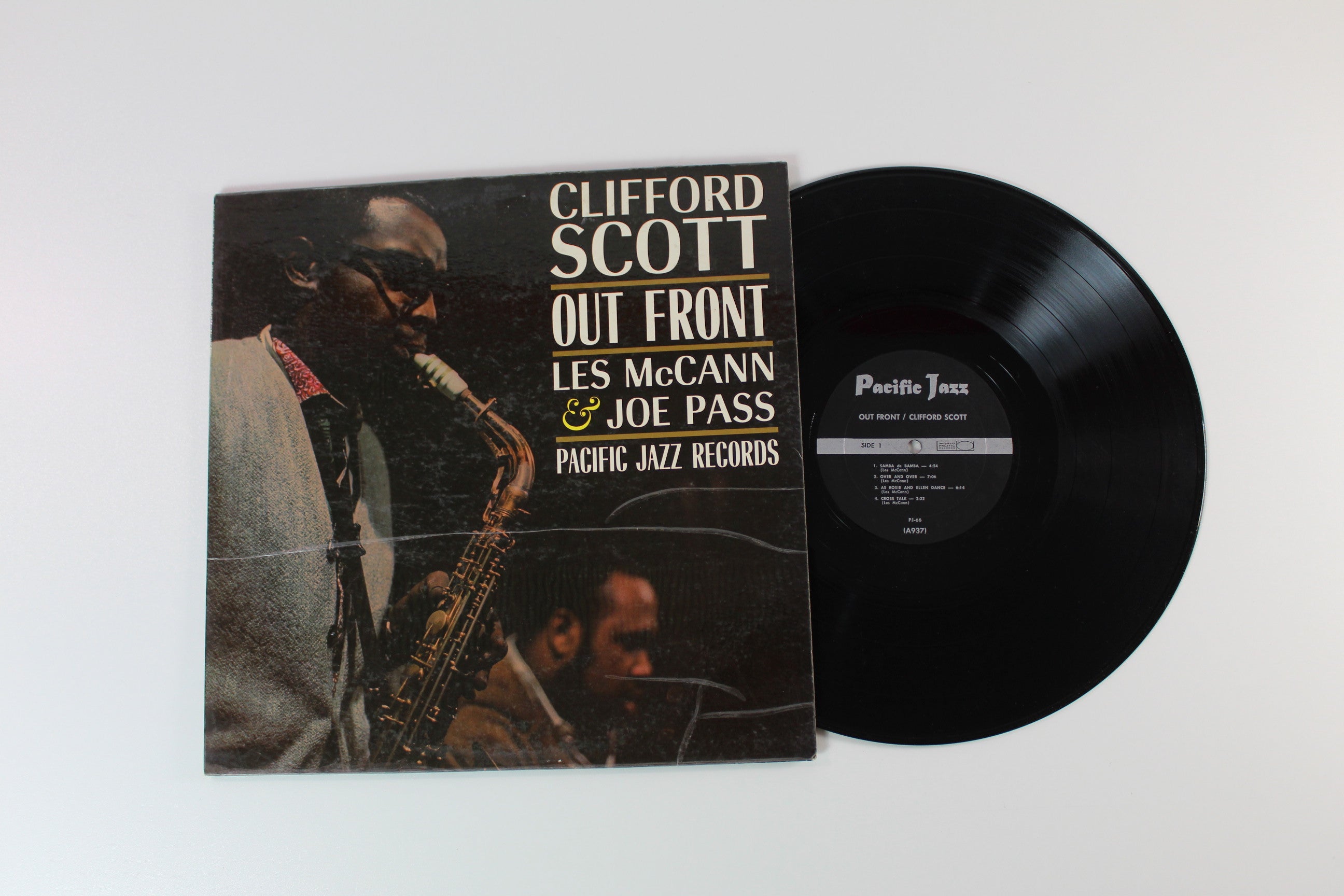 Clifford Scott - Out Front! on Pacific Jazz Mono