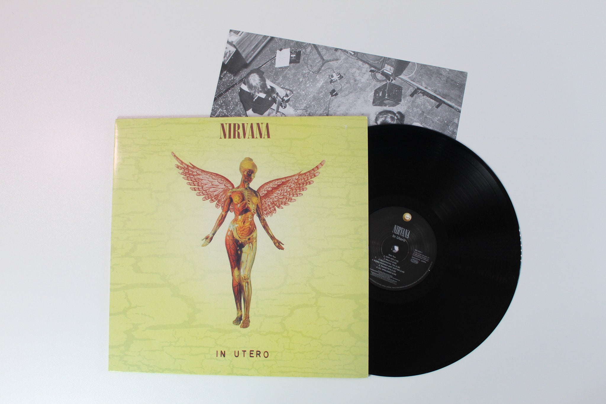 Nirvana - In Utero on Geffen UK Reissue