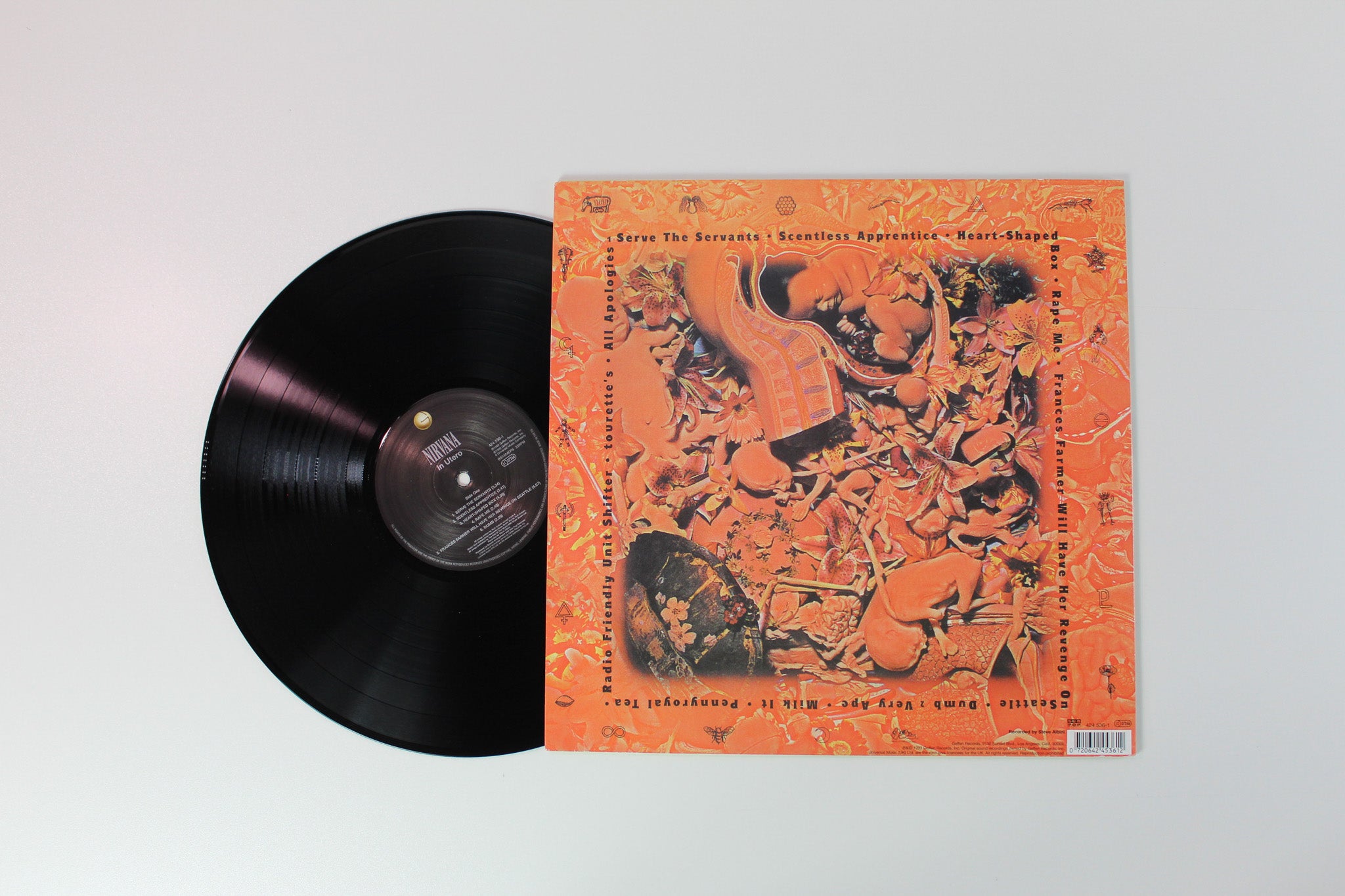 Nirvana - In Utero on Geffen UK Reissue