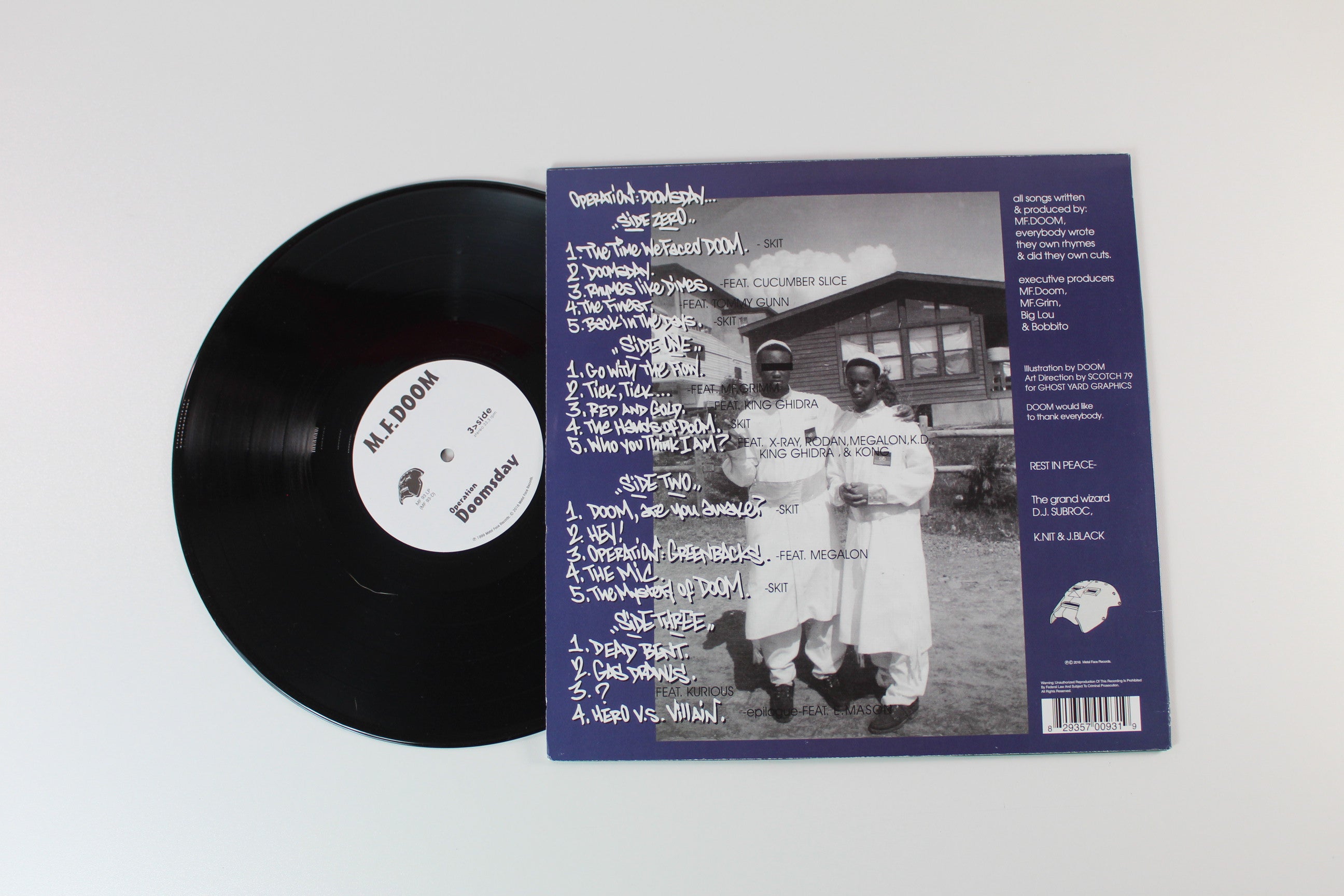 MF Doom - Operation: Doomsday on Metal Face Reissue