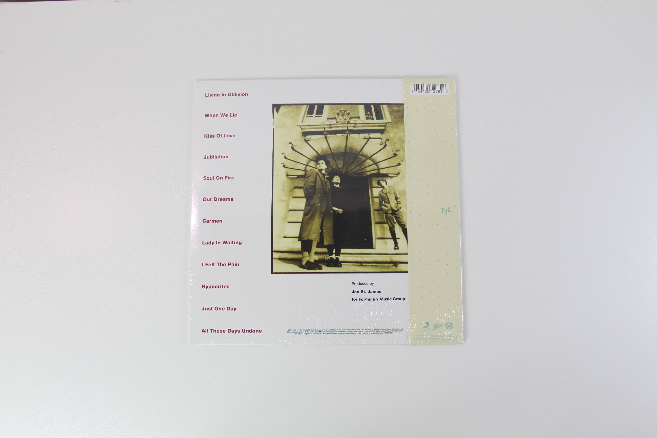 Anything Box - Peace on Epic Records Sealed Ltd. TTL Institut Audio Clear Vinyl Reissue