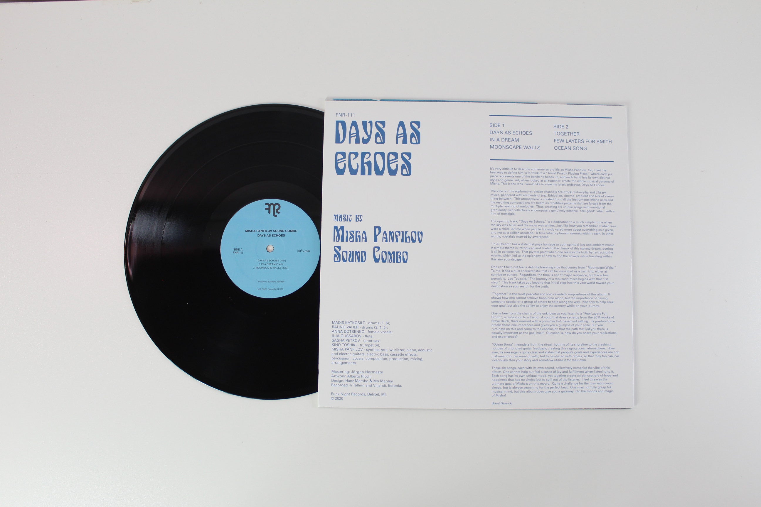 Misha Panfilov Sound Combo - Days As Echoes on Fnr