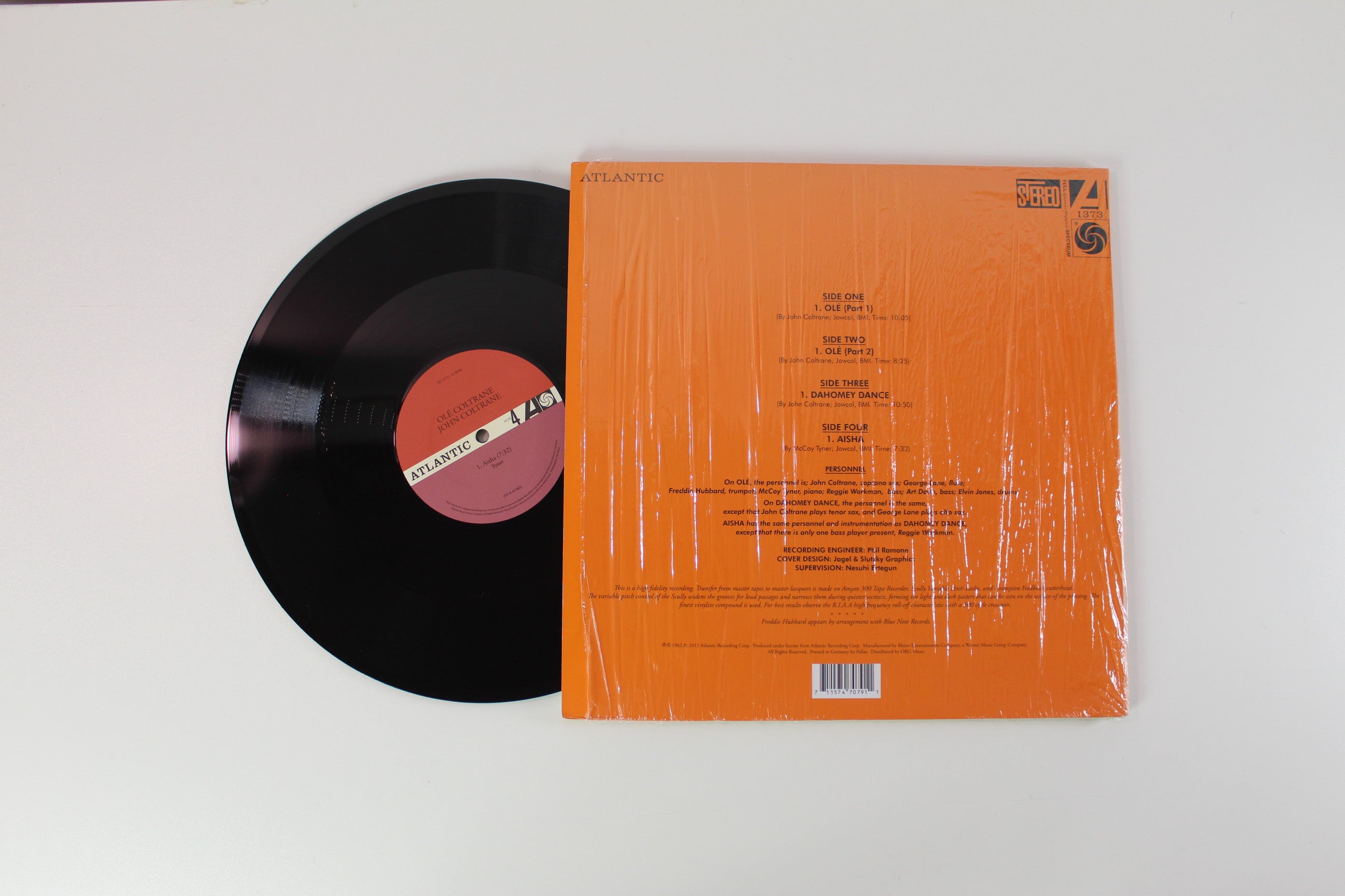 John Coltrane - Olé Coltrane on ORG Music 45 RPM Mono