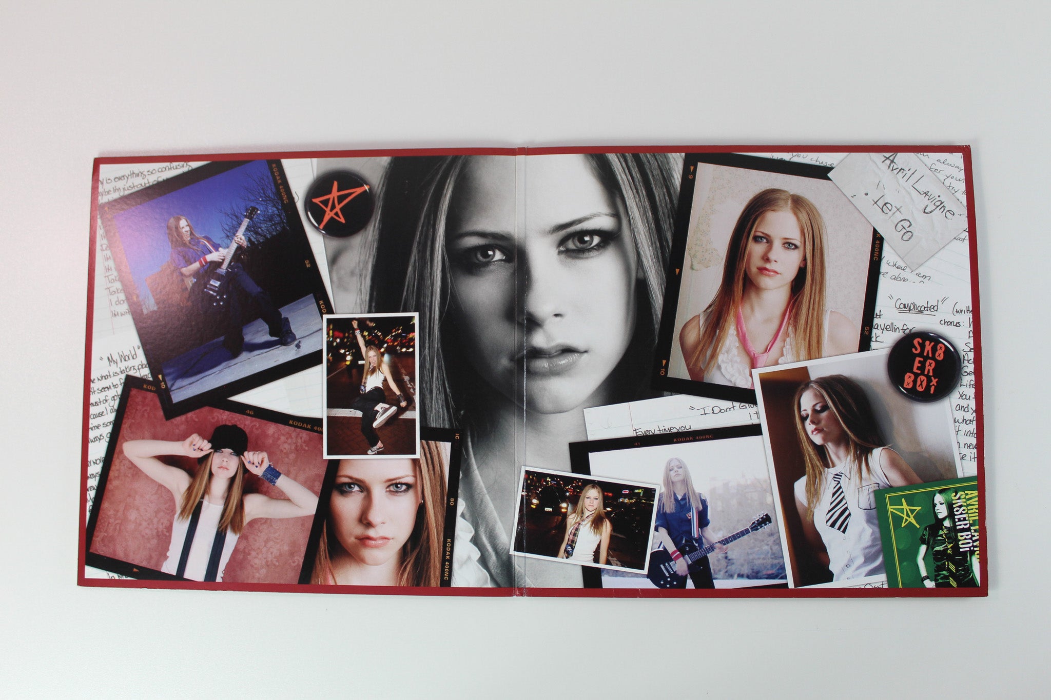 Avril Lavigne - Let Go on Arista Legacy Ltd Red With Black Smoke Reissue