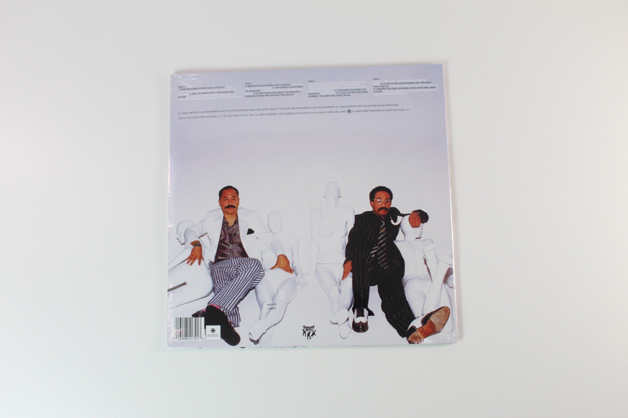 Handsome Boy Modeling School - White People on Tommy Boy Ltd White Vinyl Reissue Sealed