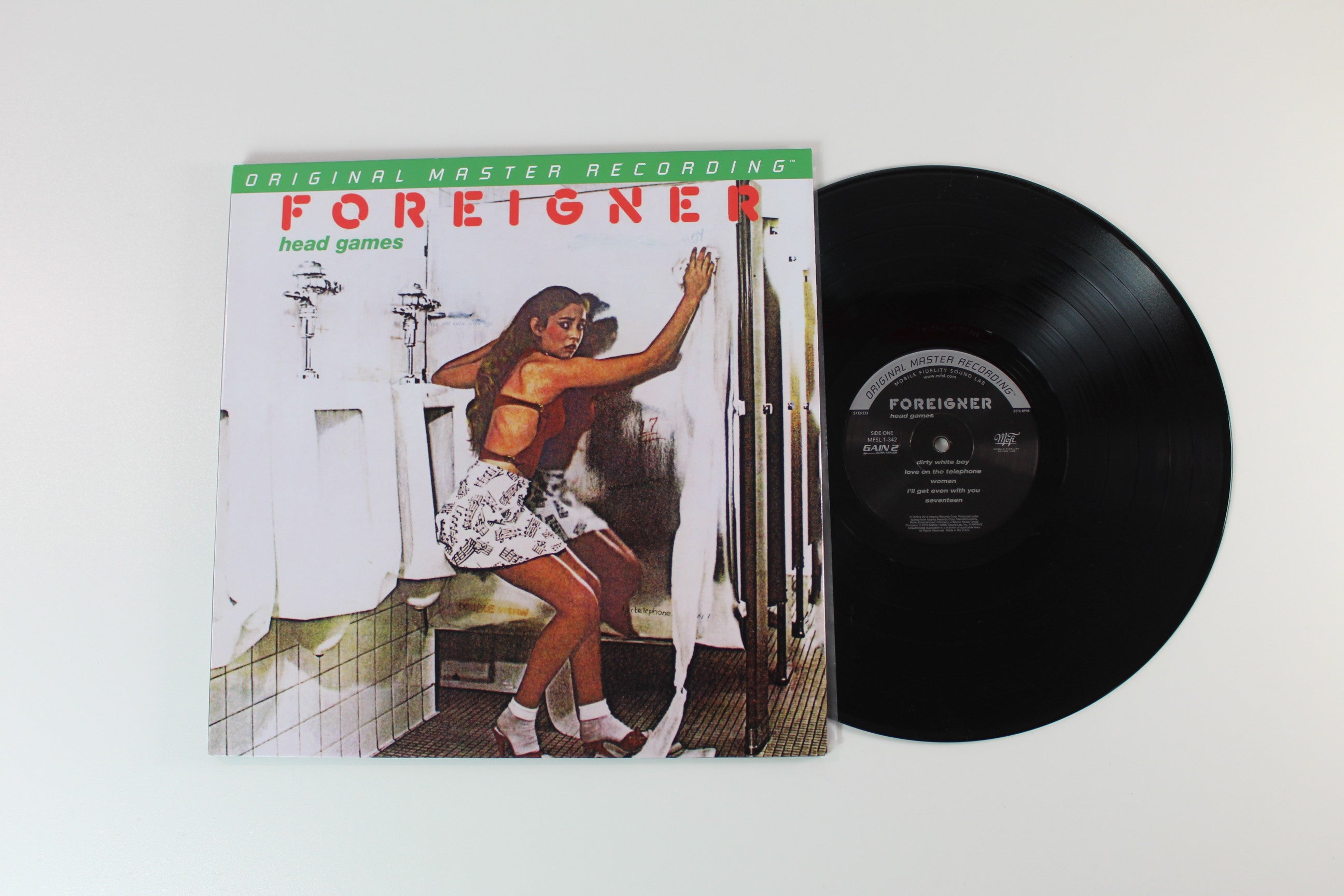 Foreigner - Head Games on Mobile Fidelity Sound Lab Ltd Numberd 180 Gram Reissue