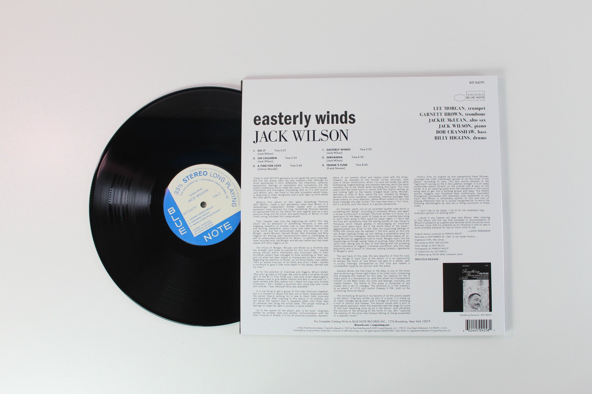 Jack Wilson - Easterly Winds on Blue Note Tone Poet Series Reissue