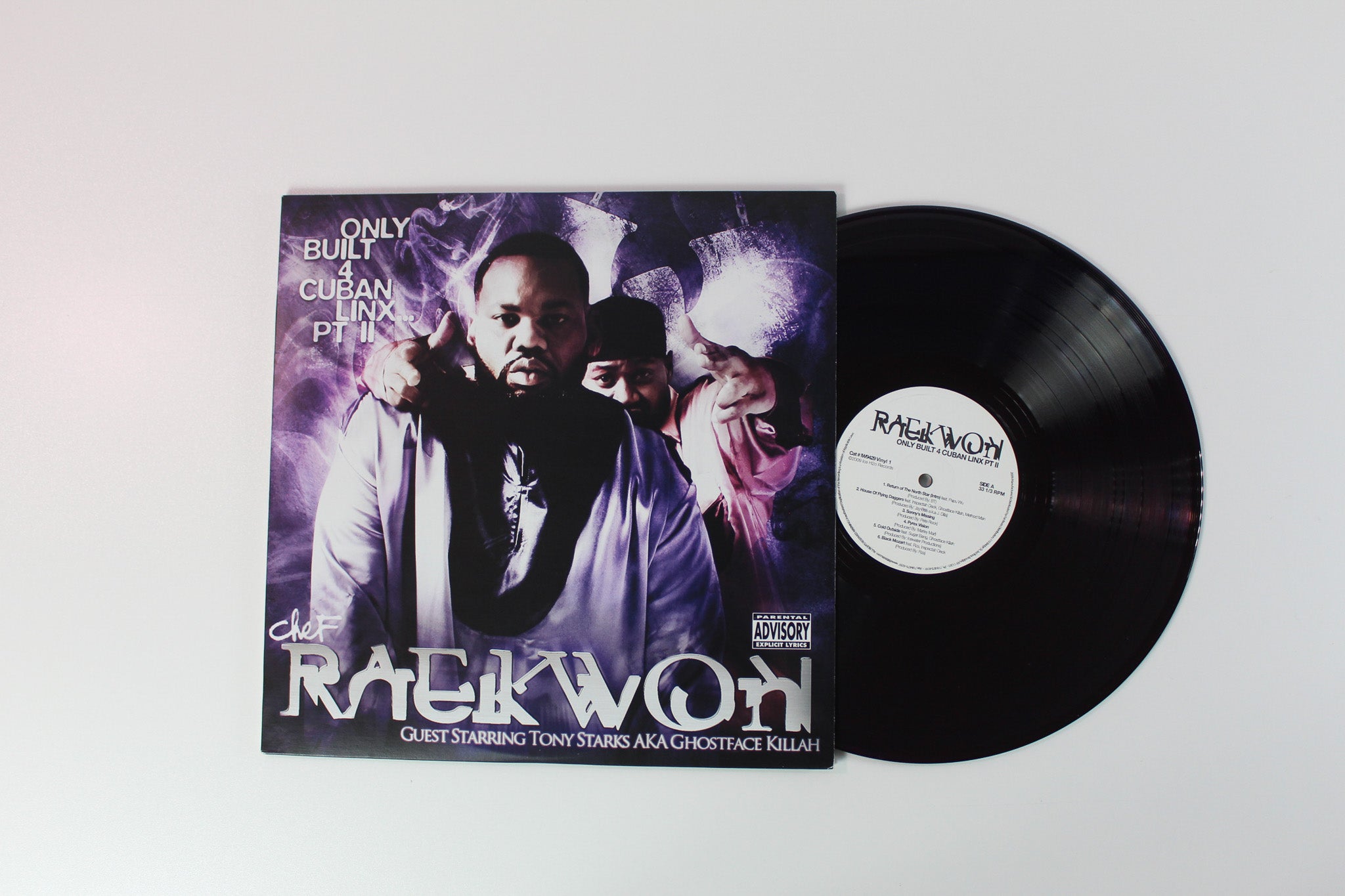 Raekwon - Only Built 4 Cuban Linx... Pt. II on Ice H2o Ltd Purple Translucent Vinyl