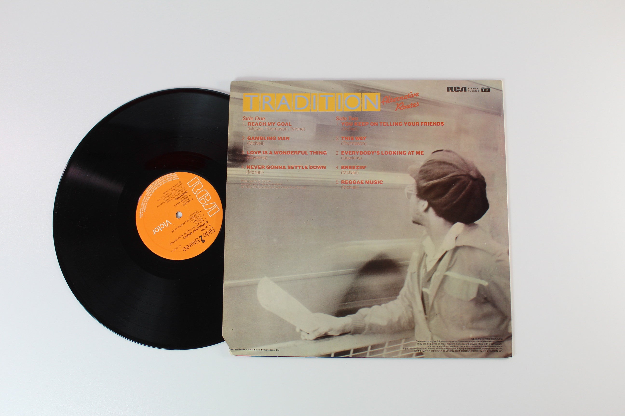 Tradition - Alternative Routes on RCA UK Pressing