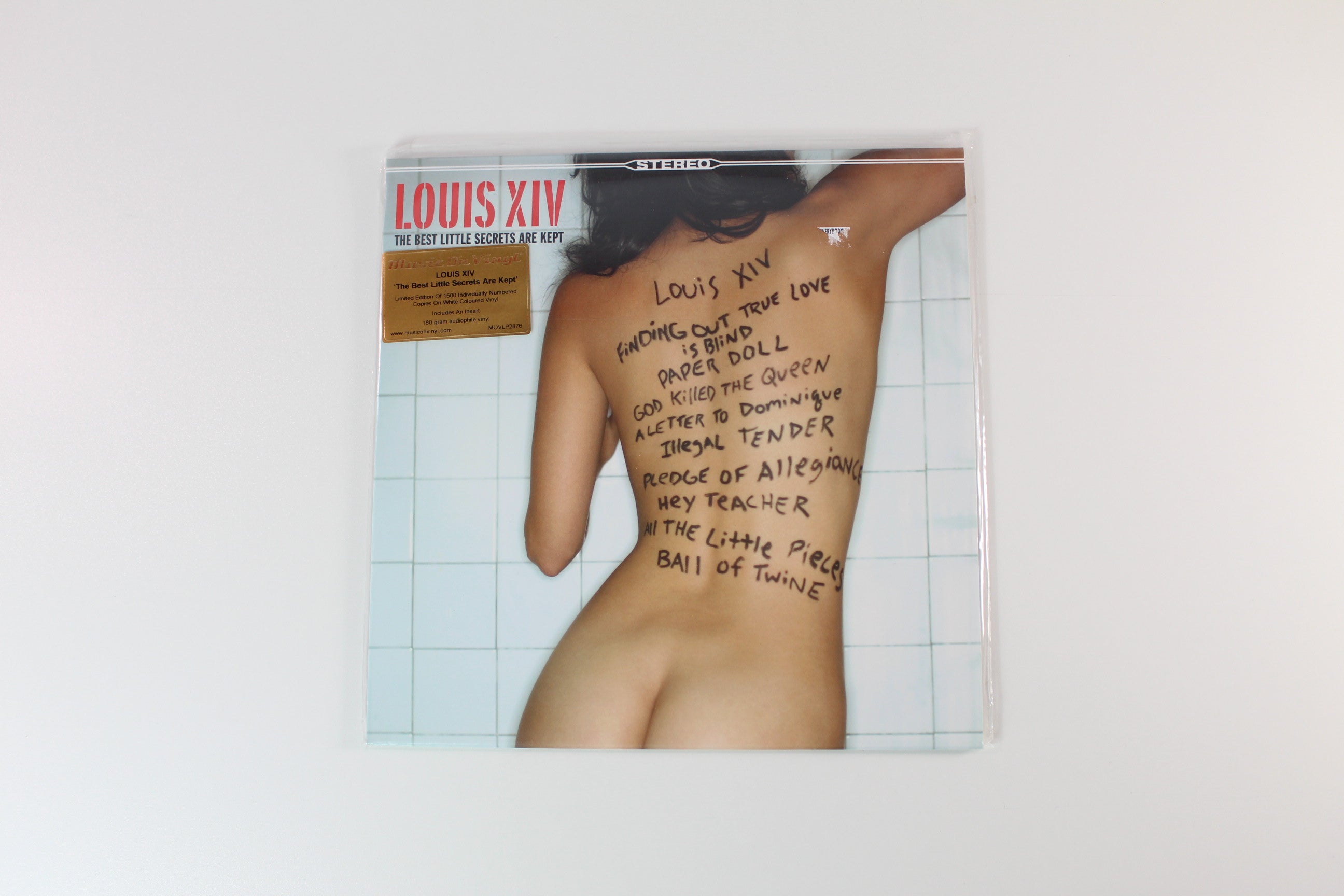 Louis XIV - The Best Little Secrets Are Kept on Music On Vinyl Ltd Numbered White Vinyl Reissue