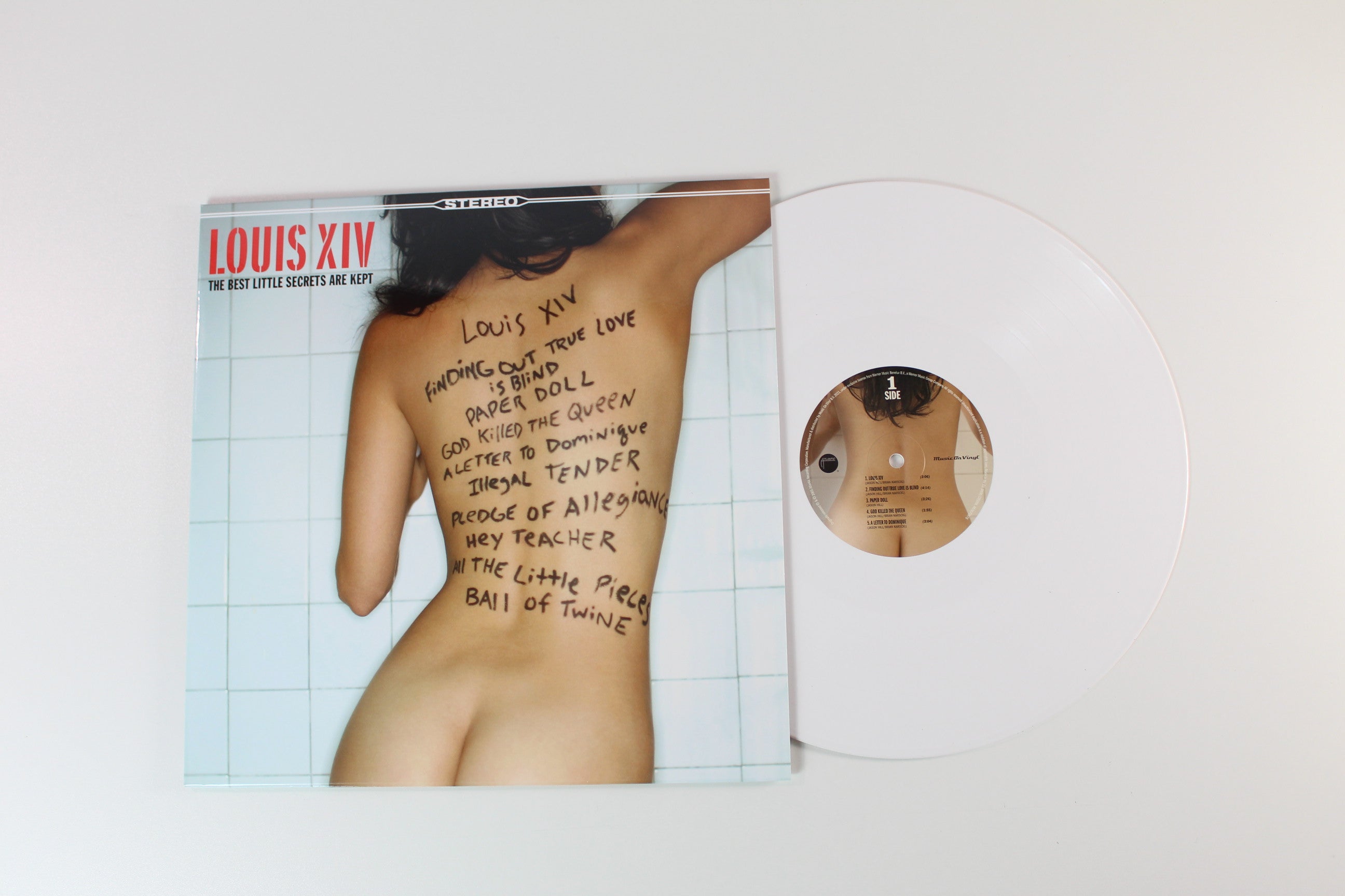 Louis XIV - The Best Little Secrets Are Kept on Music On Vinyl Ltd Numbered White Vinyl Reissue