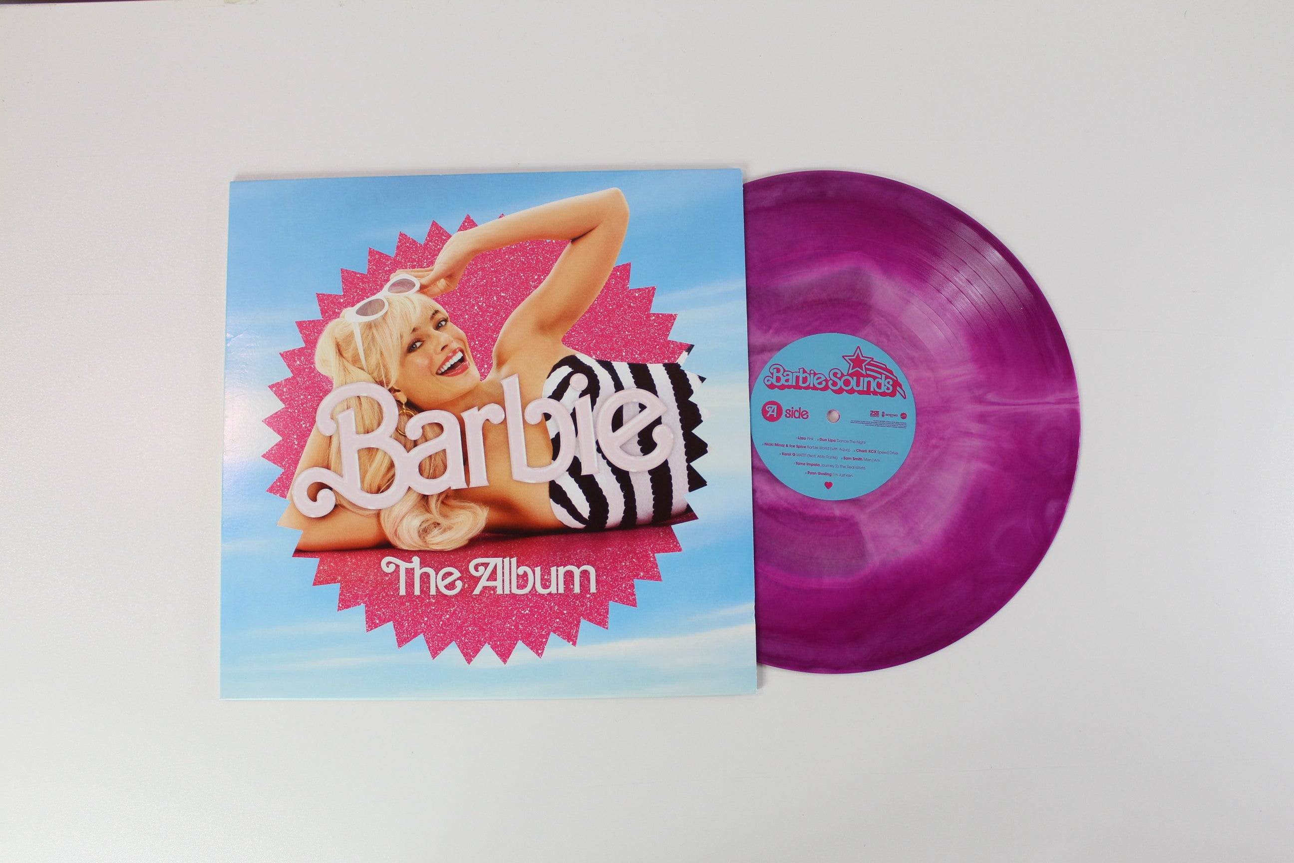 Various - Barbie The Album on Atlantic Cotton Candy Pink Vinyl