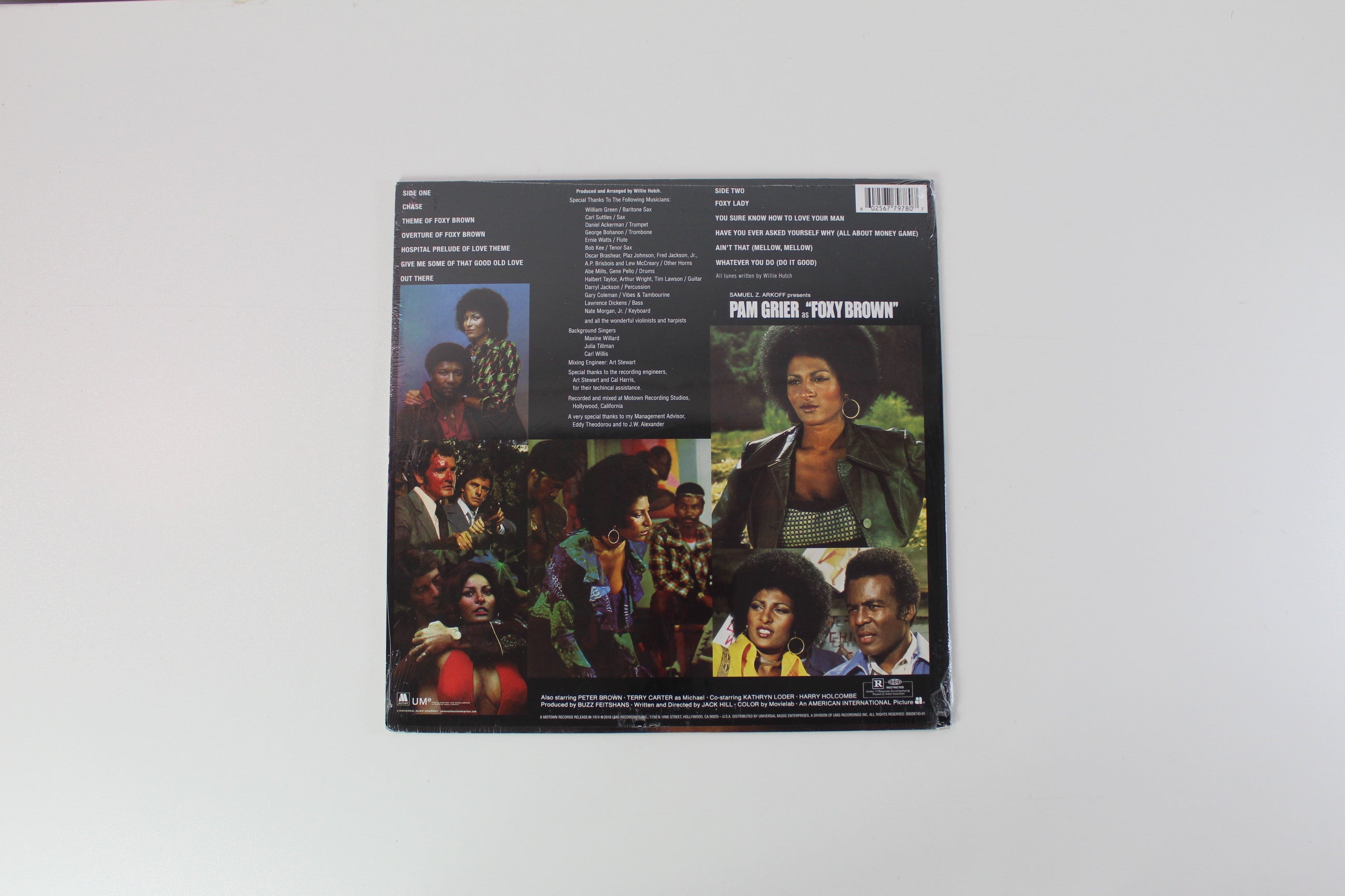 Willie Hutch - Foxy Brown on Motown Sealed Reissue