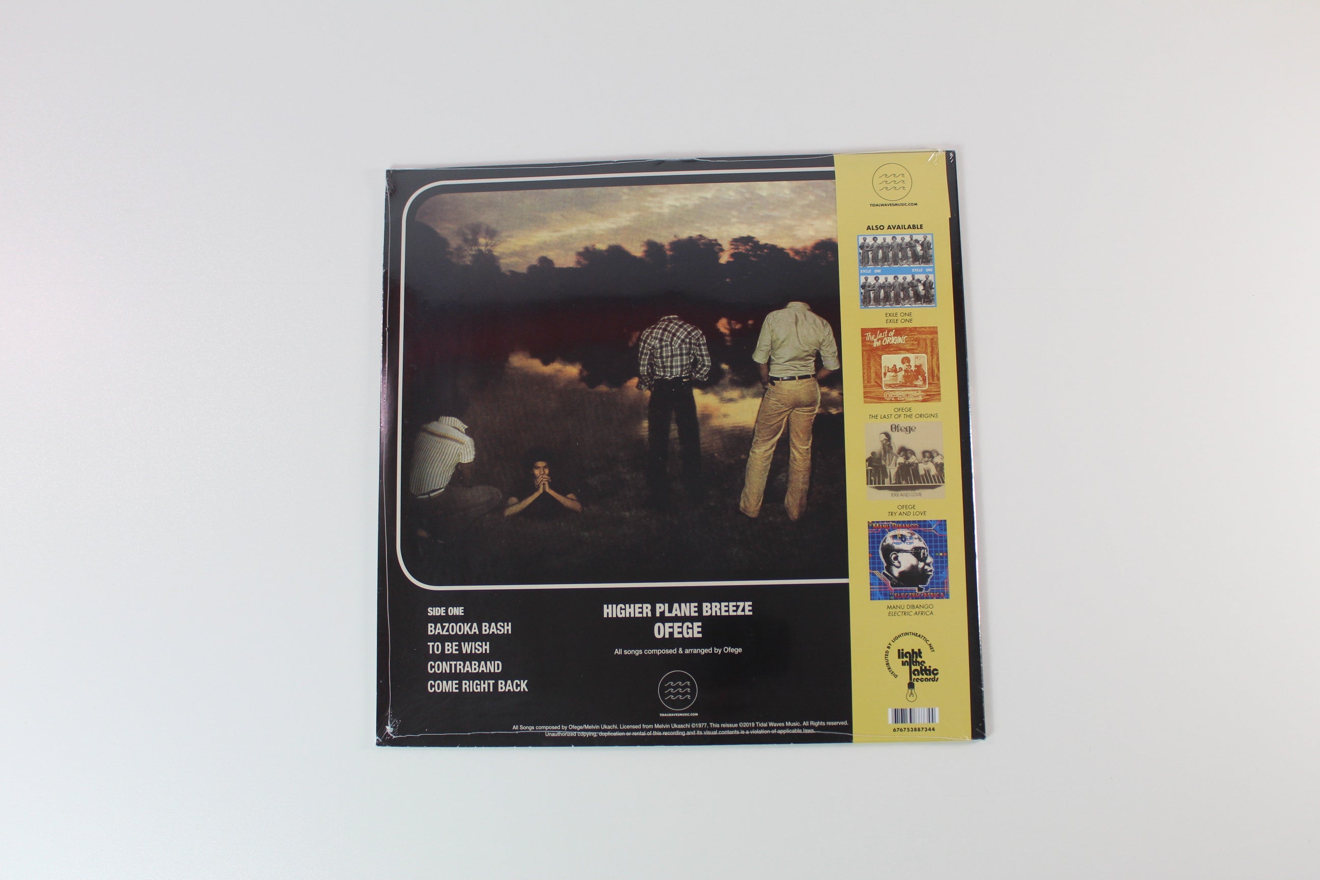 Ofege - Higher Plane Breeze on Tidal Waves Music Reissue Sealed
