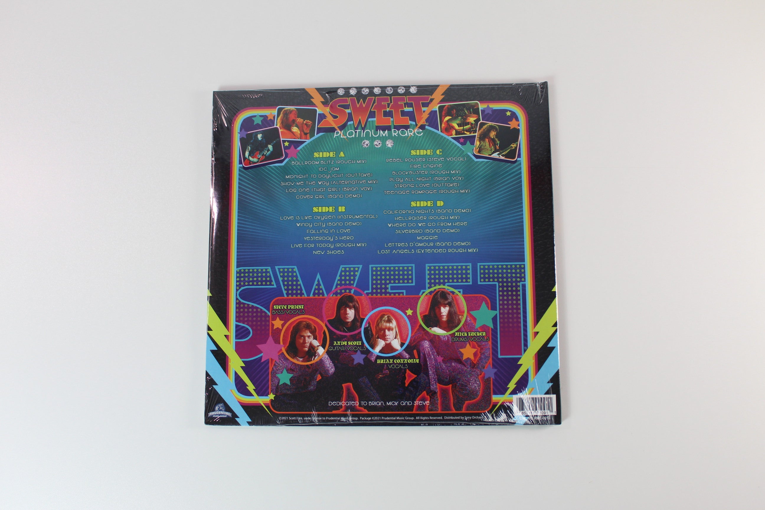 The Sweet - Platinum Rare on Prudential Music Group RSD 2021 Ltd Silver Vinyl Sealed