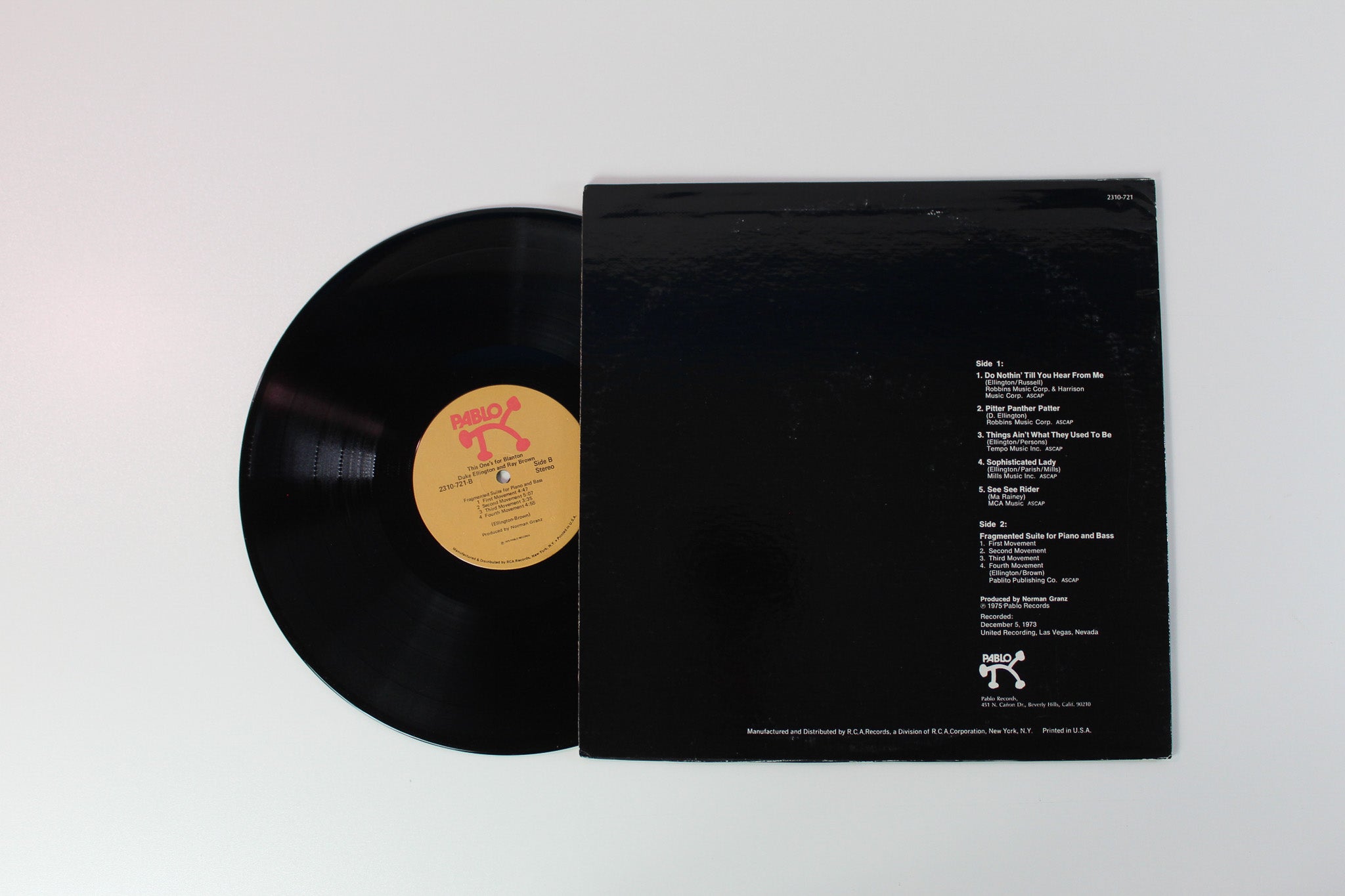 Duke Ellington - This One's For Blanton on Pablo