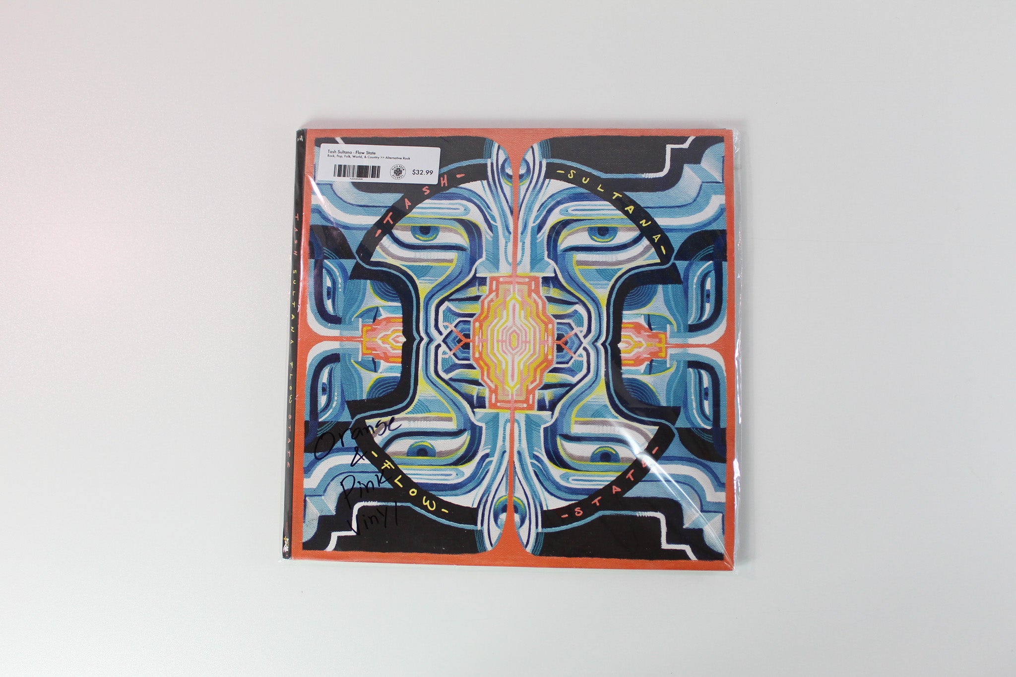 Tash Sultana - Flow State on Lonely Lands Ltd Deluxe Edition Orange & Pink Vinyl