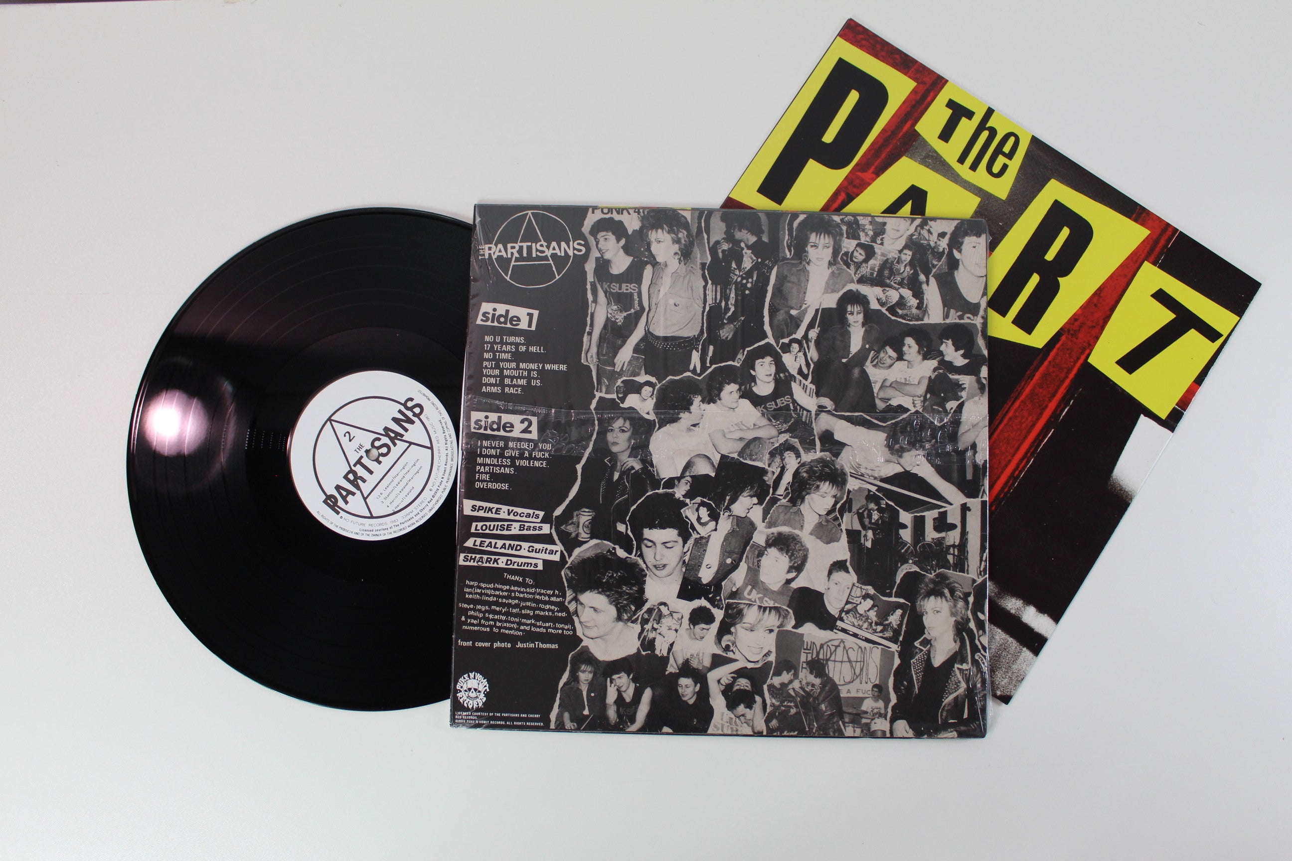 The Partisans - The Partisans on Puke N Vomit Records Reissue