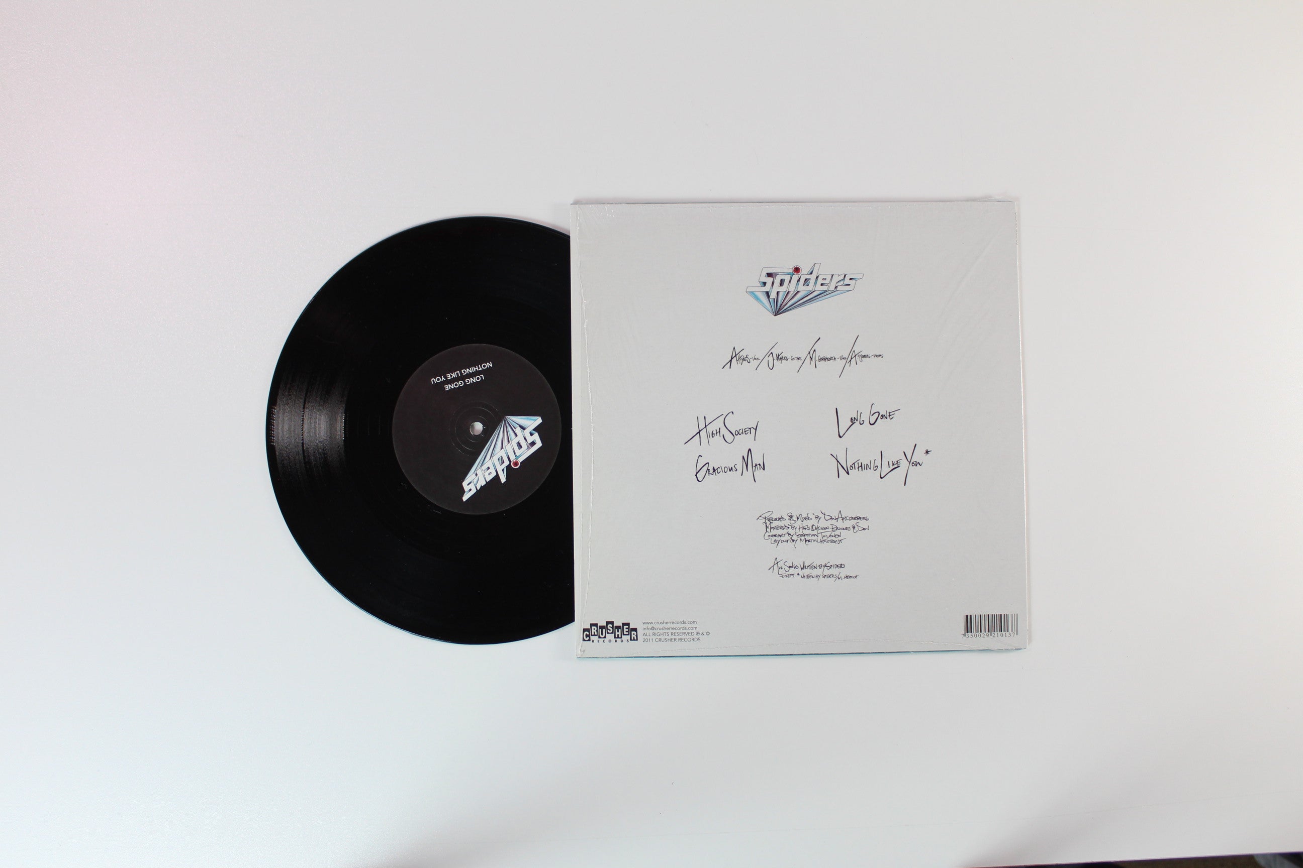 Spiders - Spiders on Crusher Records - 10" Vinyl