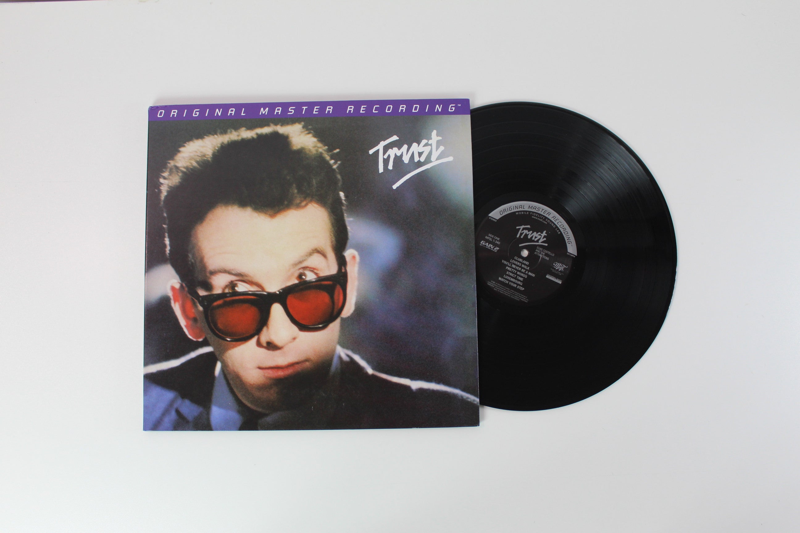Elvis Costello & The Attractions - Trust on Mobile Fidelity Ltd. Numbered Reissue